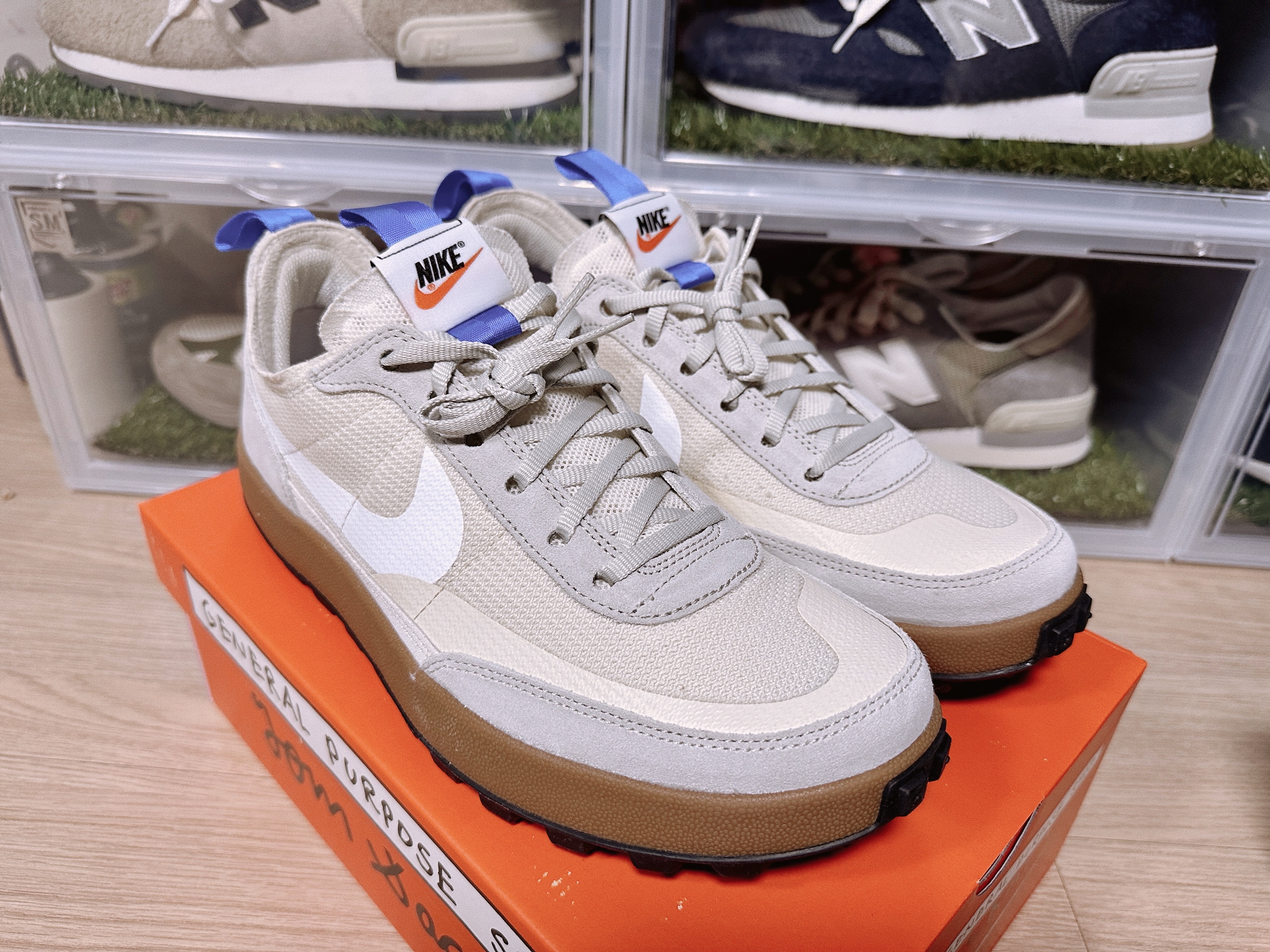 Nike x Tom Sachs General Purpose Shoe Light Cream 착용 스타일 - 3