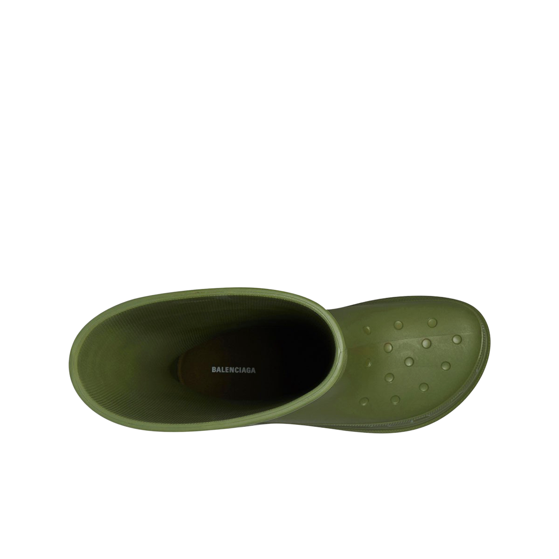 발렌시아가 x 크록스 러버 부츠 다크 그린(Balenciaga x Crocs Rubber Boot Dark Green) - 2
