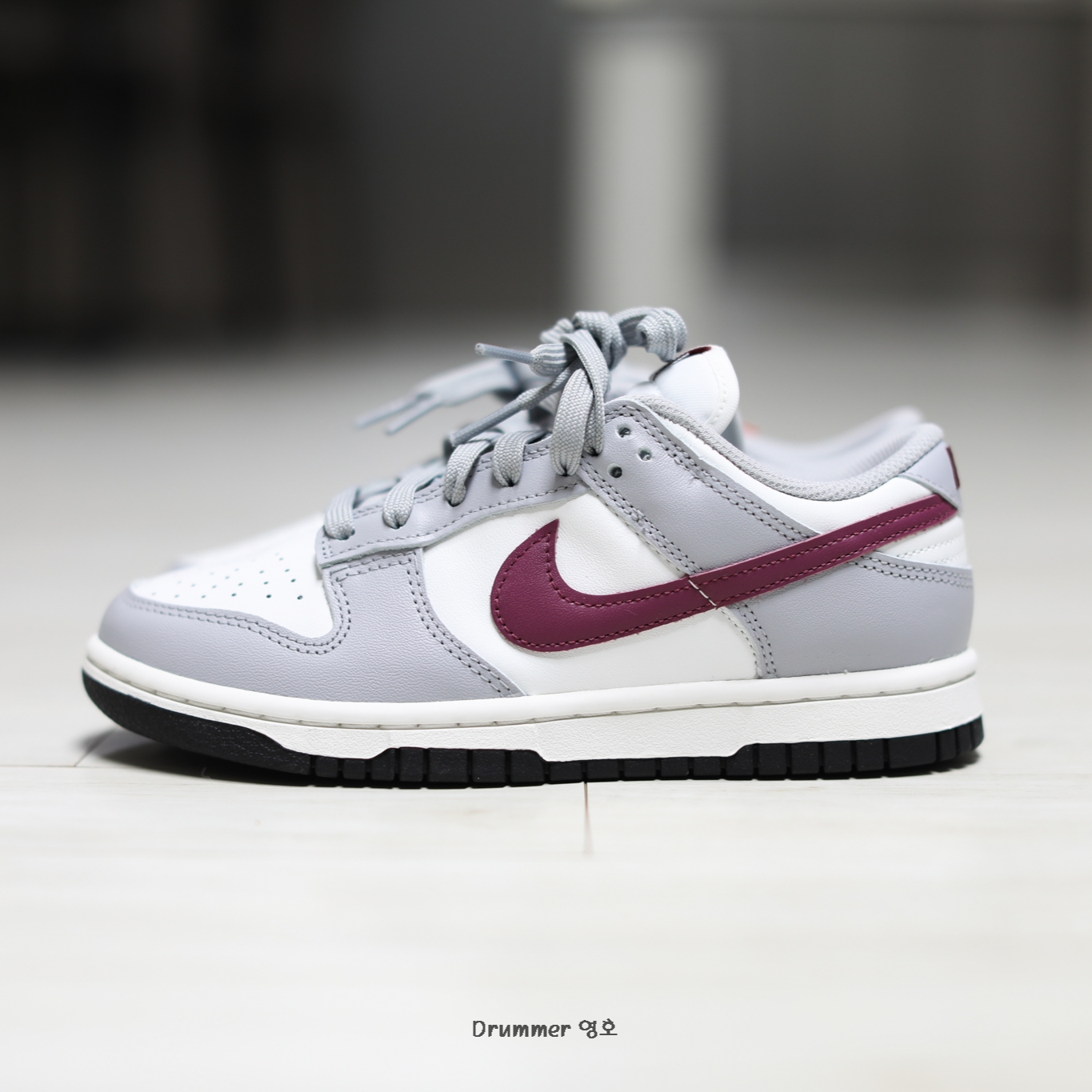 (W) Nike Dunk Low Wolf Grey Rosewood 착용 스타일