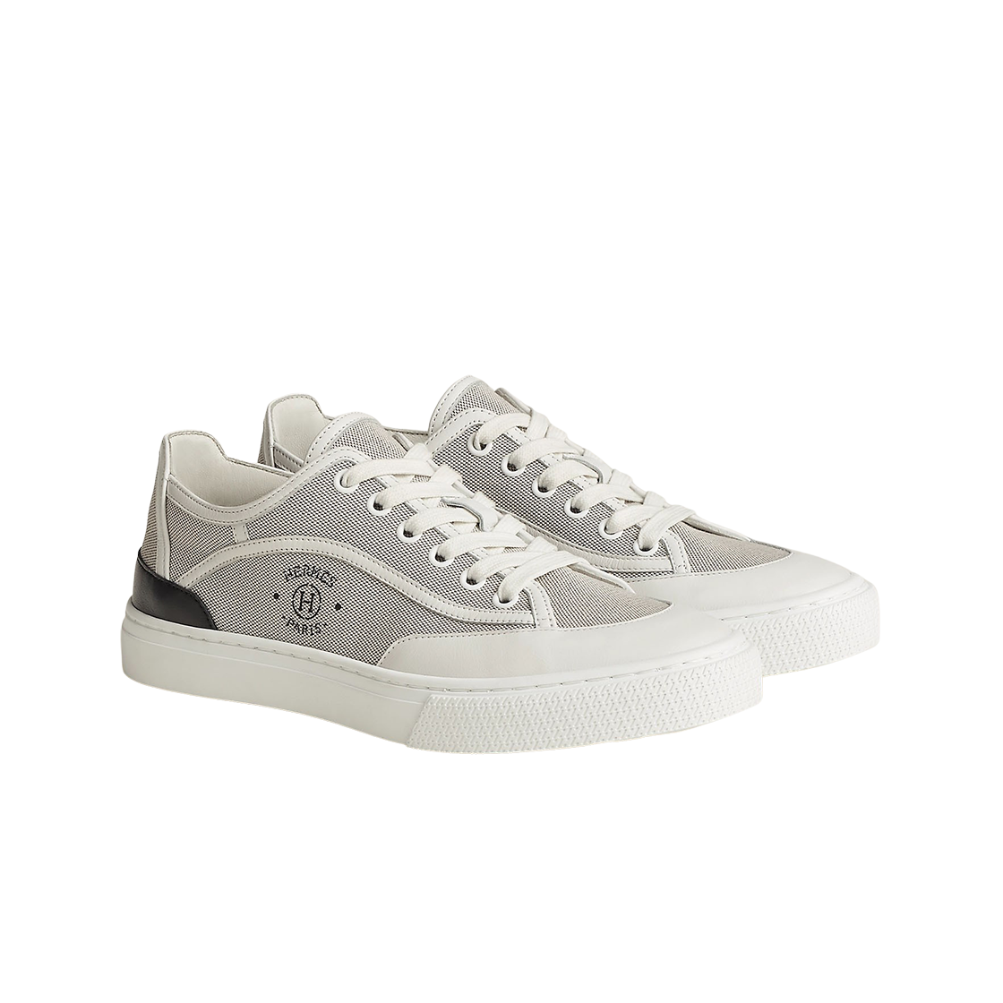 (W) 에르메스 겟 스니커즈 고트스킨 & 프루누아 블랑((W) Hermes Get Sneakers Goatskin & Prunoir Blanc) - 2