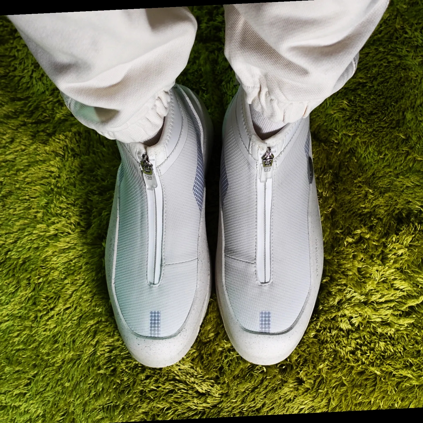 Converse x A-Cold-Wall Geo Forma Boot Lily White 착용 스타일 - 4