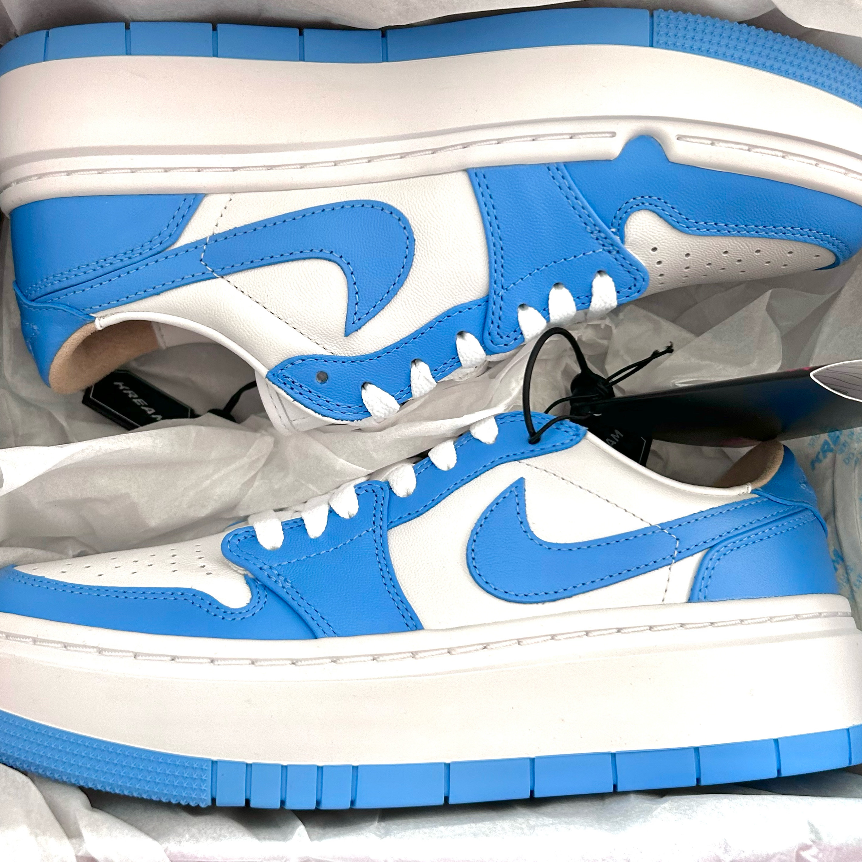 (W) Jordan 1 Elevate Low SE University Blue 착용 스타일