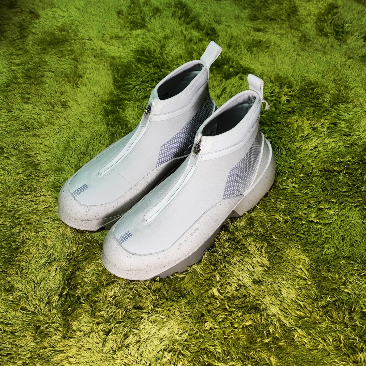 Converse x A-Cold-Wall Geo Forma Boot Lily White 착용 스타일 - 1