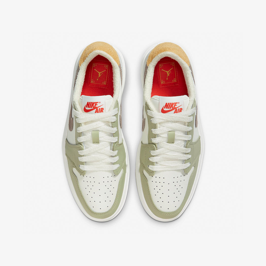(W) Jordan 1 Elevate Low SE Year of The Rabbit Ivory Palomino 착용 스타일 - 3