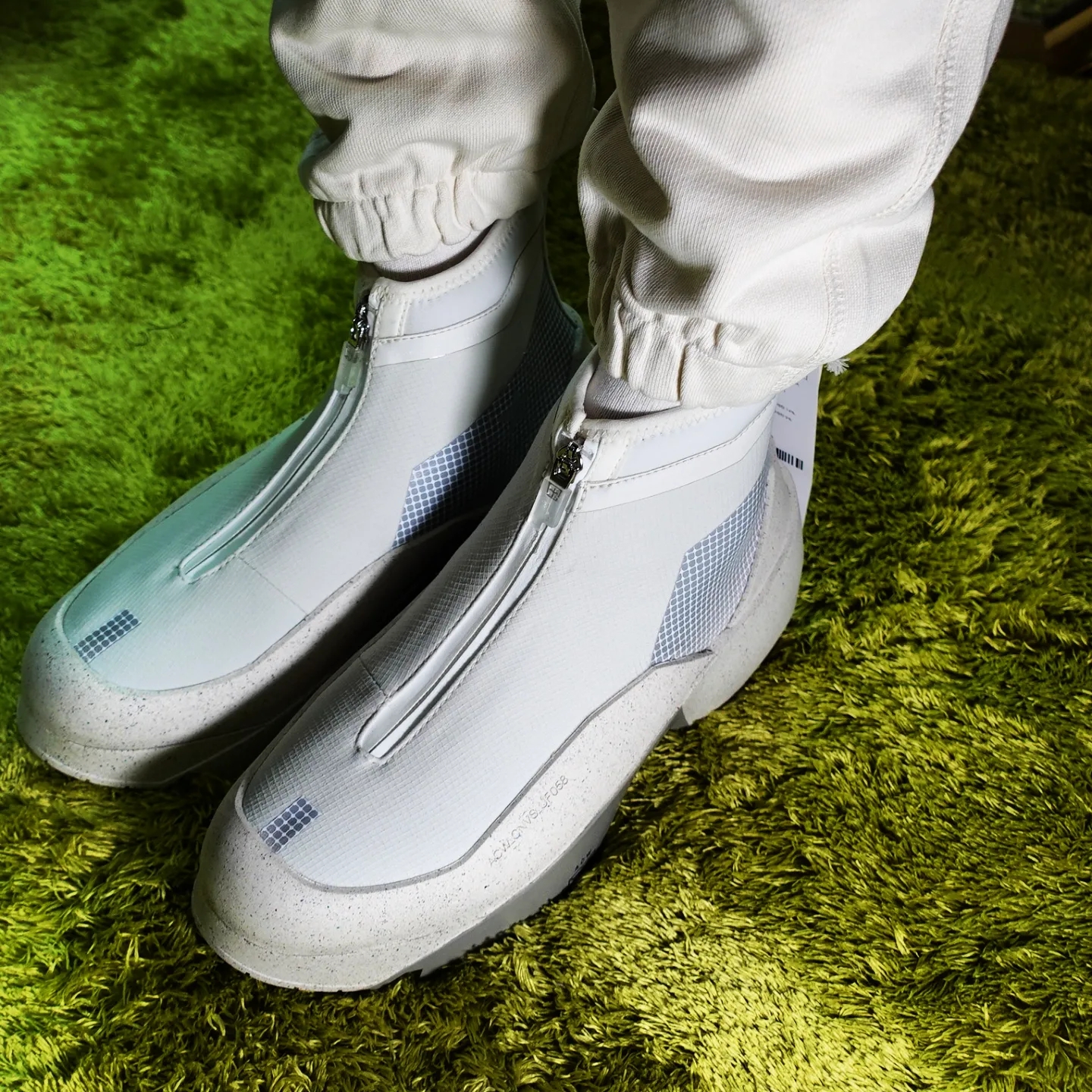 Converse x A-Cold-Wall Geo Forma Boot Lily White 착용 스타일 - 3