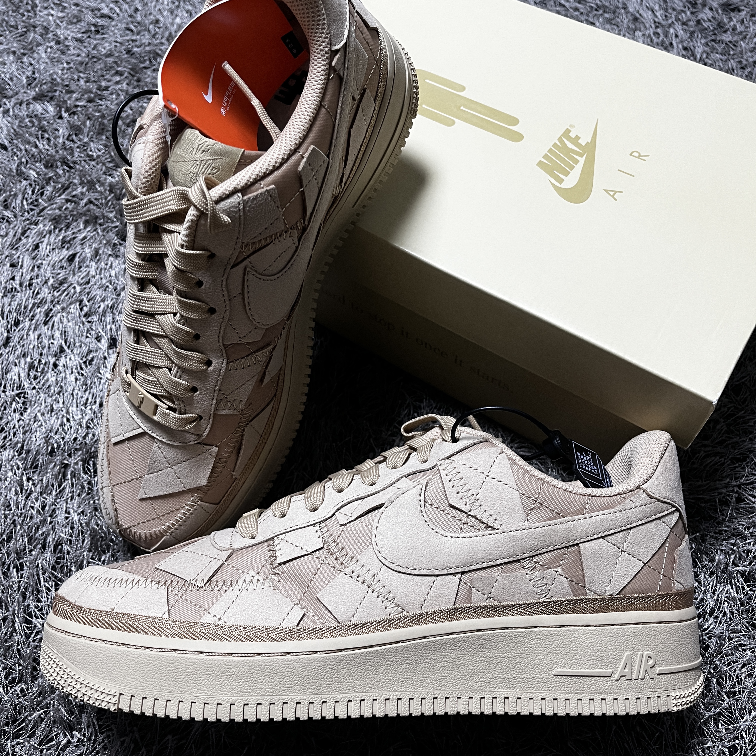 Nike x Billie Eilish Air Force 1 Low '07 SP Mushroom 착용 스타일 - 2