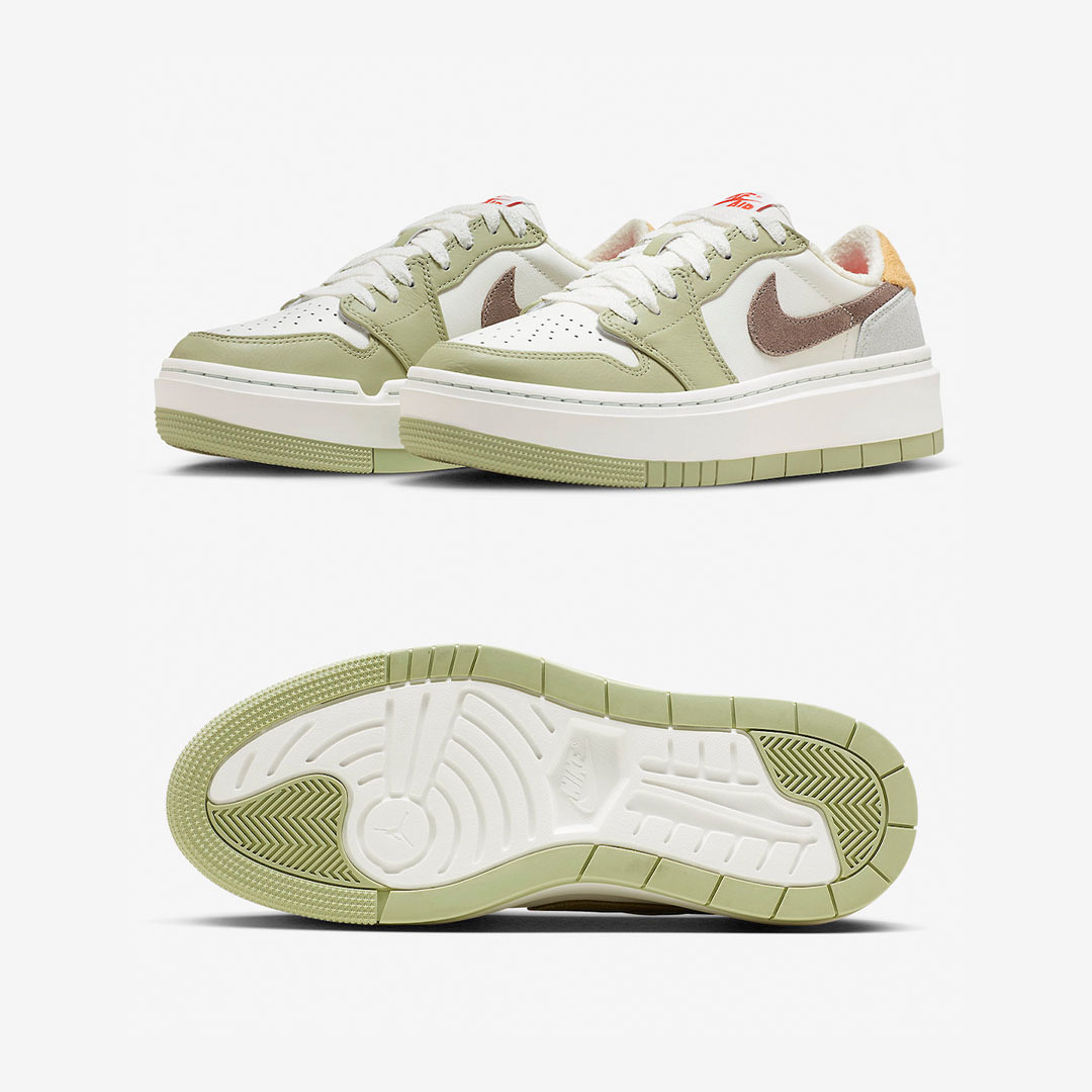 (W) Jordan 1 Elevate Low SE Year of The Rabbit Ivory Palomino 착용 스타일 - 2