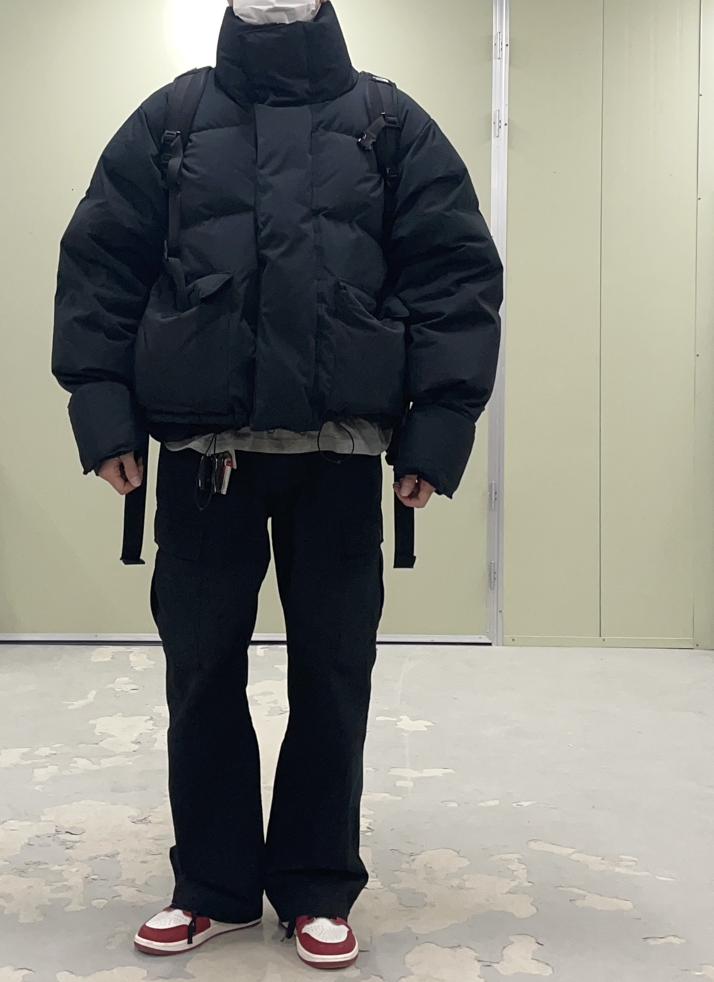 Supreme x The North Face Expedition Backpack Black - 18FW, Jordan 1 Retro High OG Chicago 2022 착용 스타일 - 1
