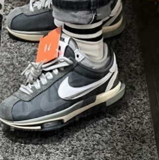 Nike x Sacai Zoom Cortez SP Iron Grey 착용 스타일 - 4