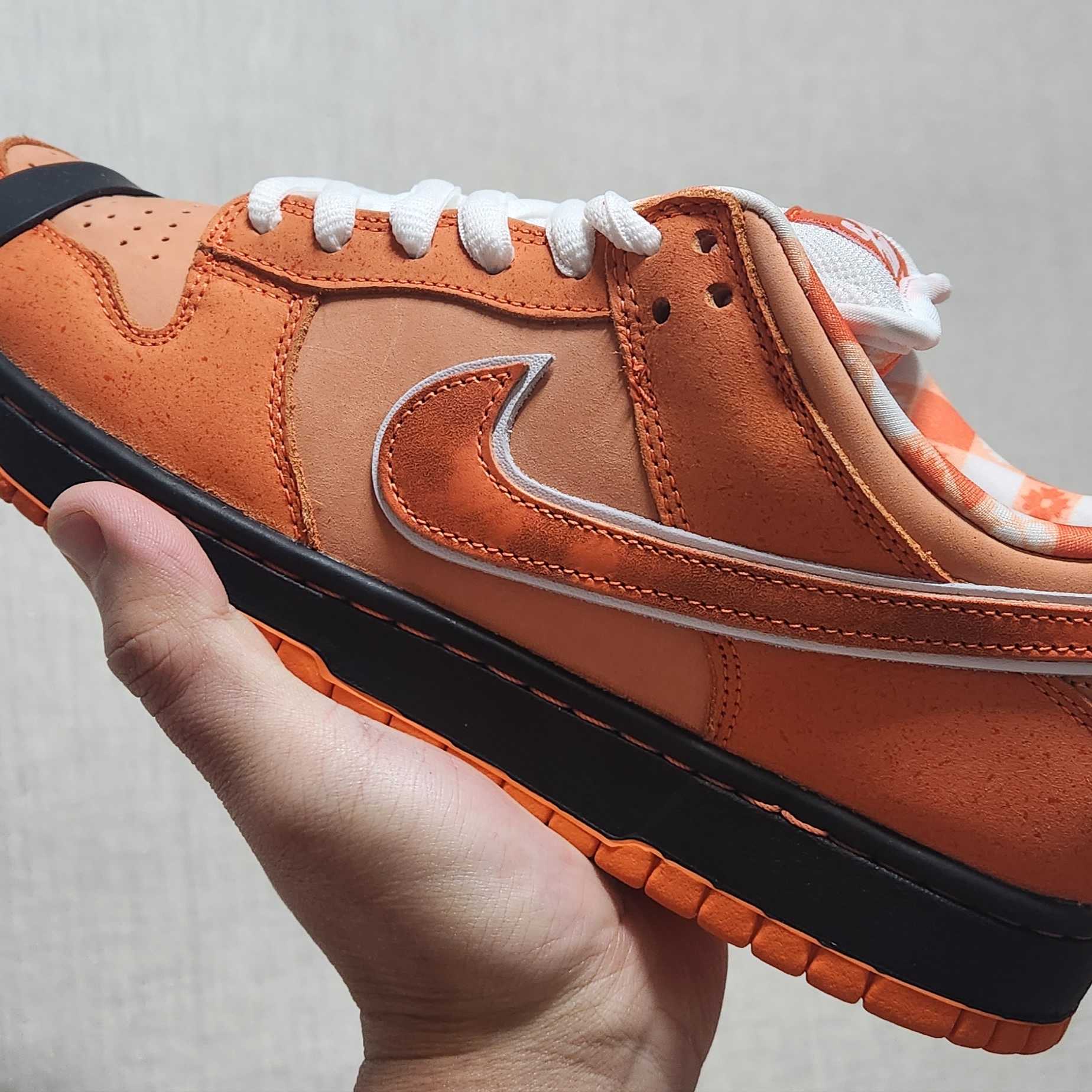 Nike x Concepts SB Dunk Low Orange Lobster (Regular Box) 착용 스타일