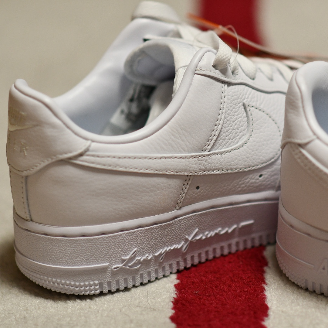Nike x Drake Nocta Air Force 1 Low SP Certified Lover Boy White 착용 스타일