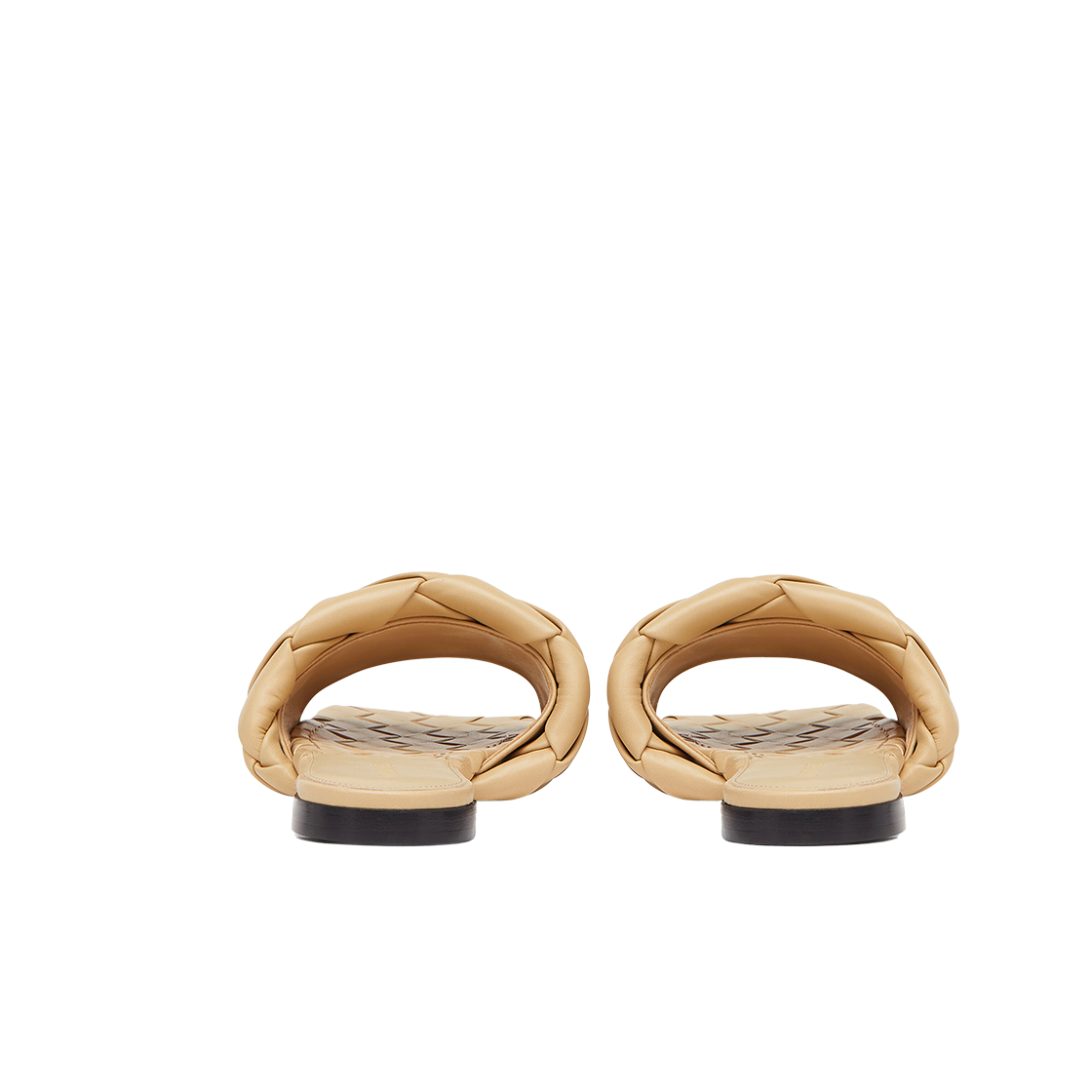 (W) 보테가 베네타 리도 플랫 샌들 케인 슈가((W) Bottega Veneta Lido Flat Sandal Cane Sugar) - 3