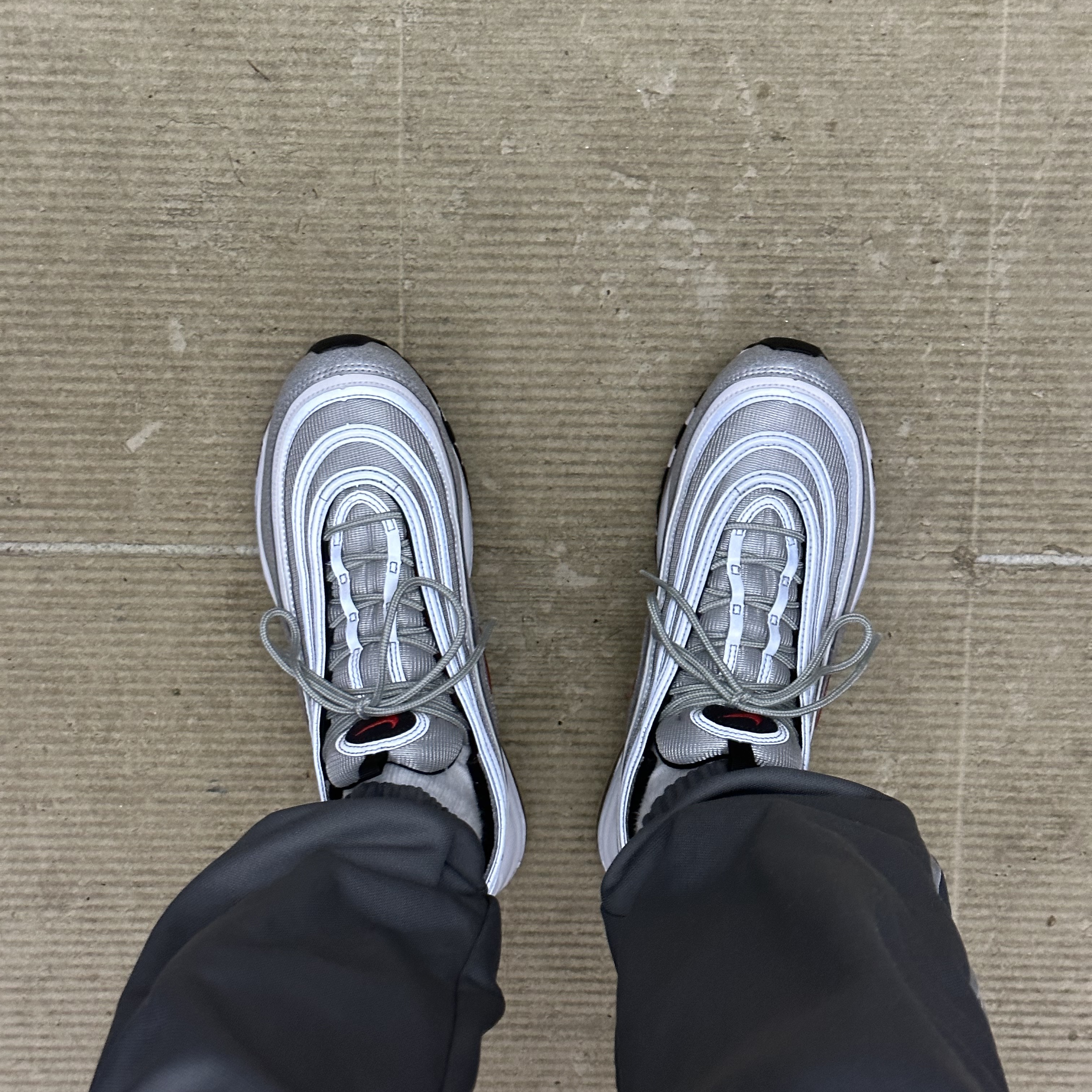 Nike Air Max 97 OG Silver Bullet 2022 착용 스타일 - 1