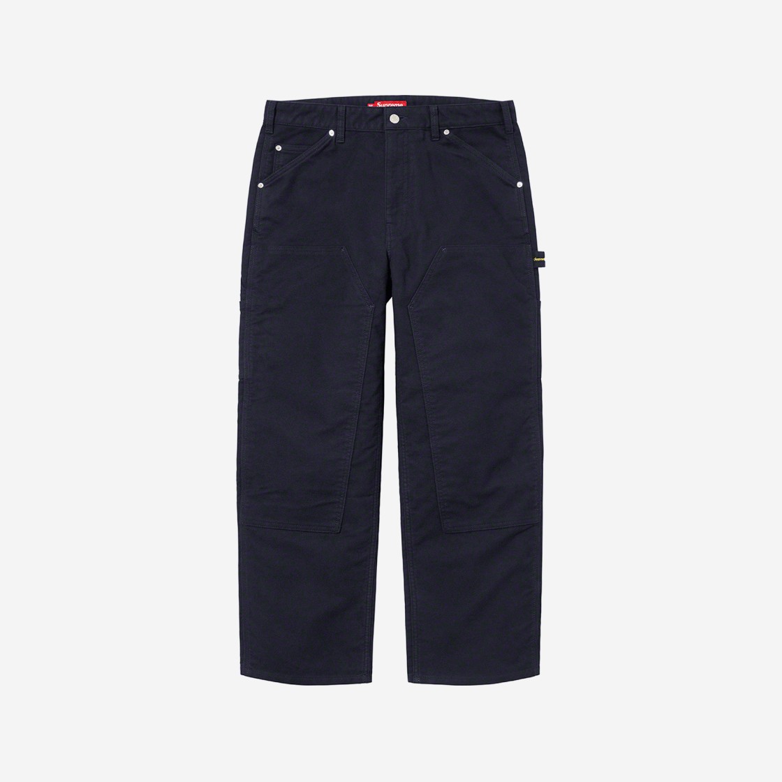 Supreme Moleskin Double Knee Painter Pants Navy - 22FW 상세 이미지 1