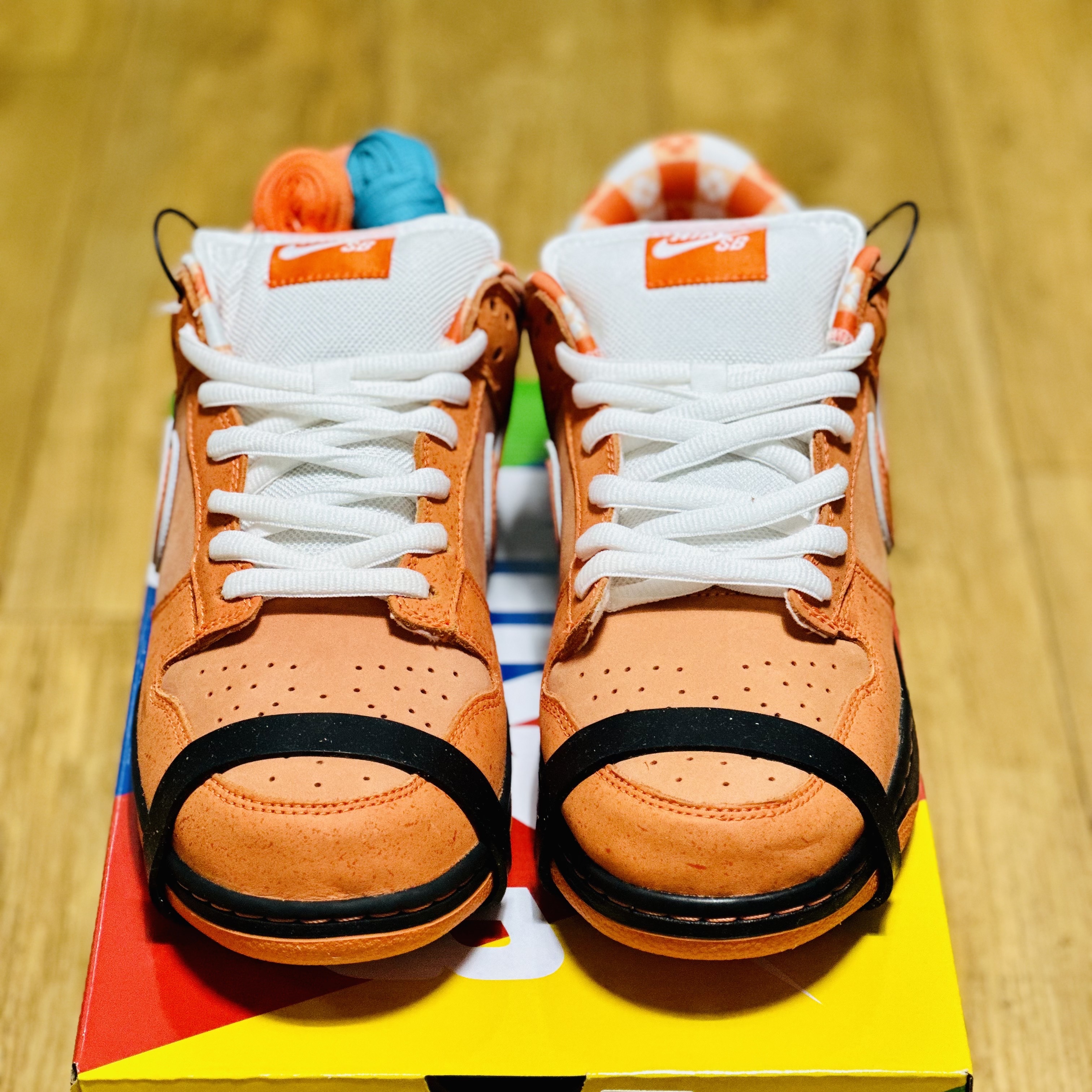 Nike x Concepts SB Dunk Low Orange Lobster (Regular Box) 착용 스타일 - 2