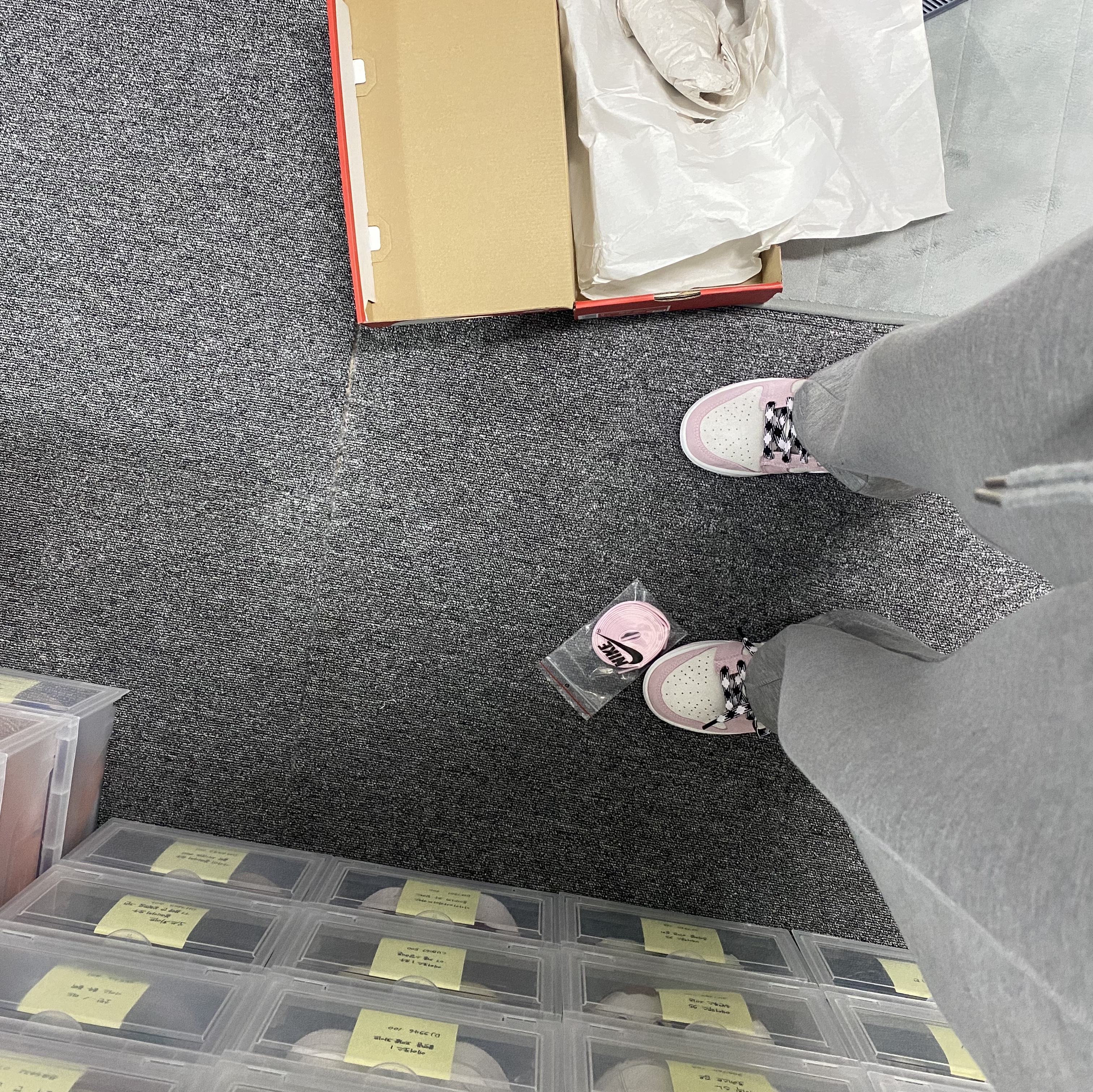 (W) Nike Dunk Low LX Pink Foam 착용 스타일 - 3