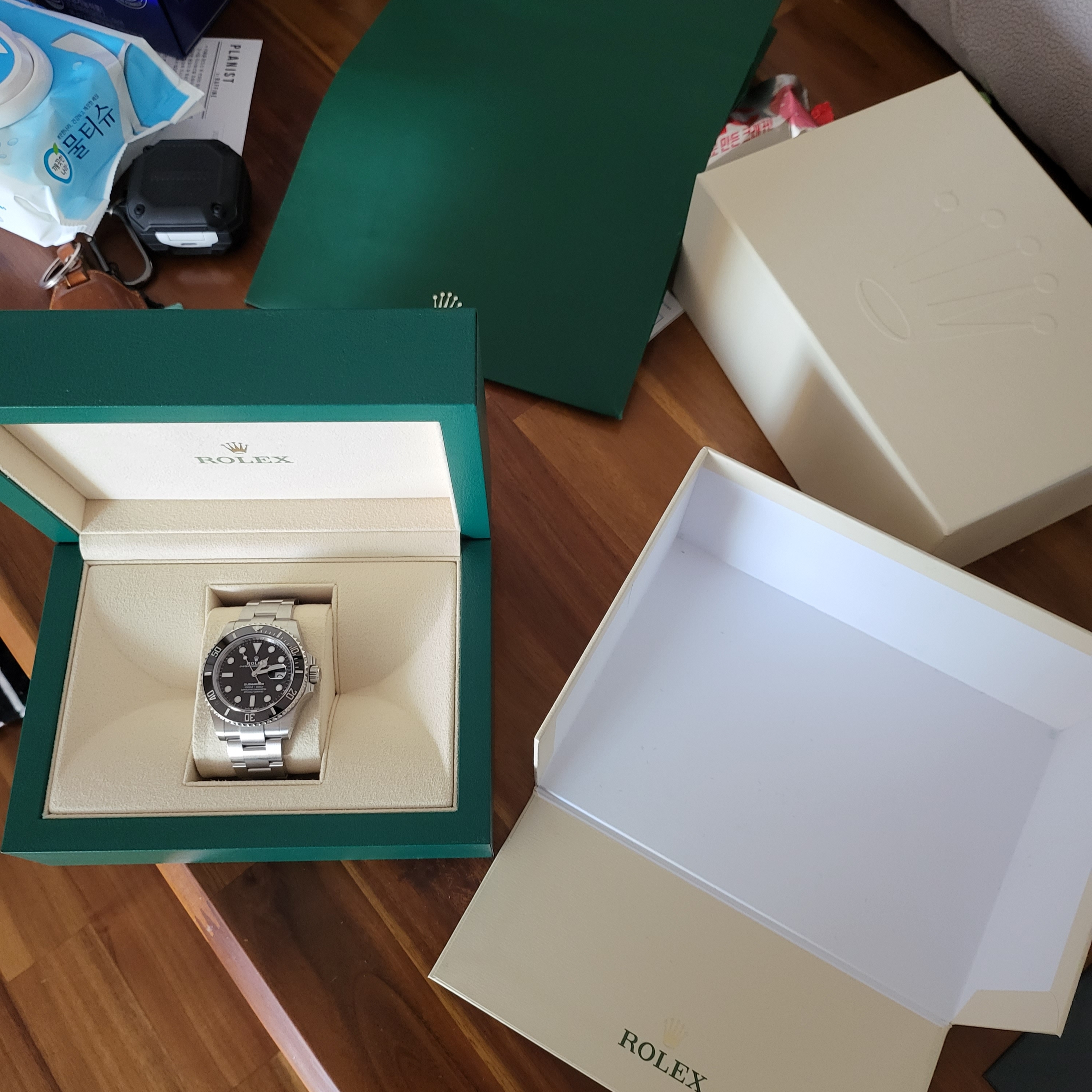 Rolex Submariner Date 41mm 126610LN Black Oyster 착용 스타일 - 1