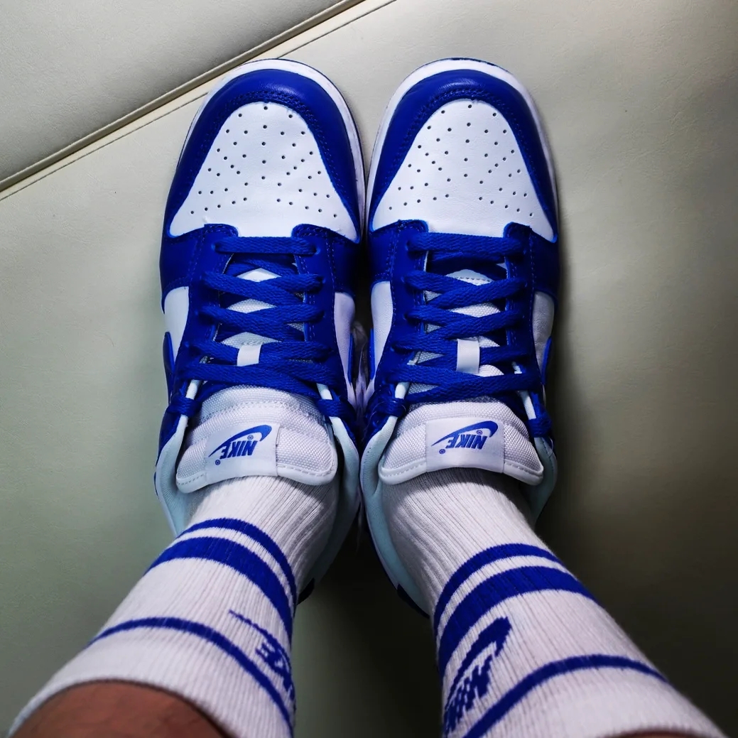 Nike Dunk Low SP Kentucky 2022 착용 스타일 - 4