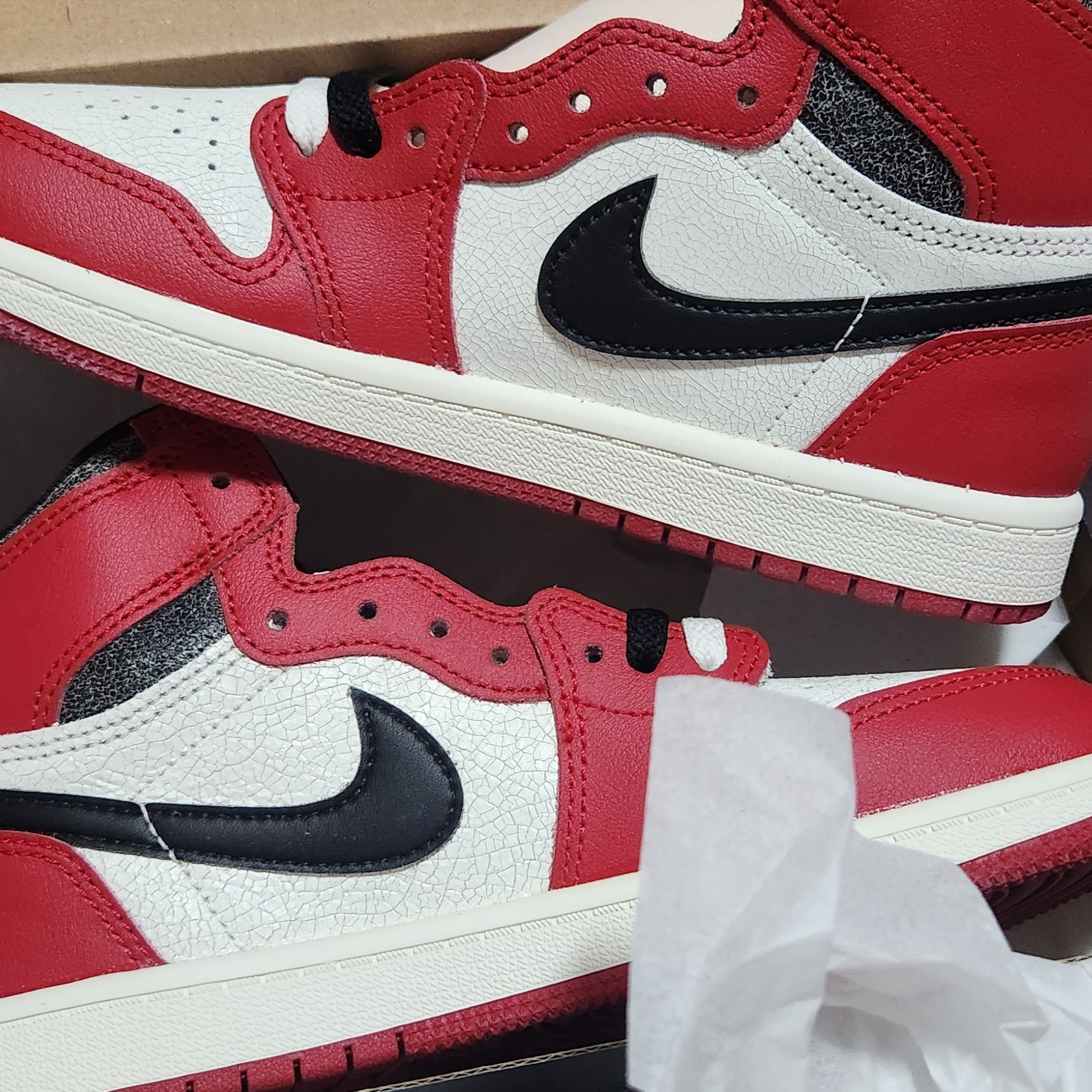 (PS) Jordan 1 Retro High OG Chicago 2022 착용 스타일 - 1