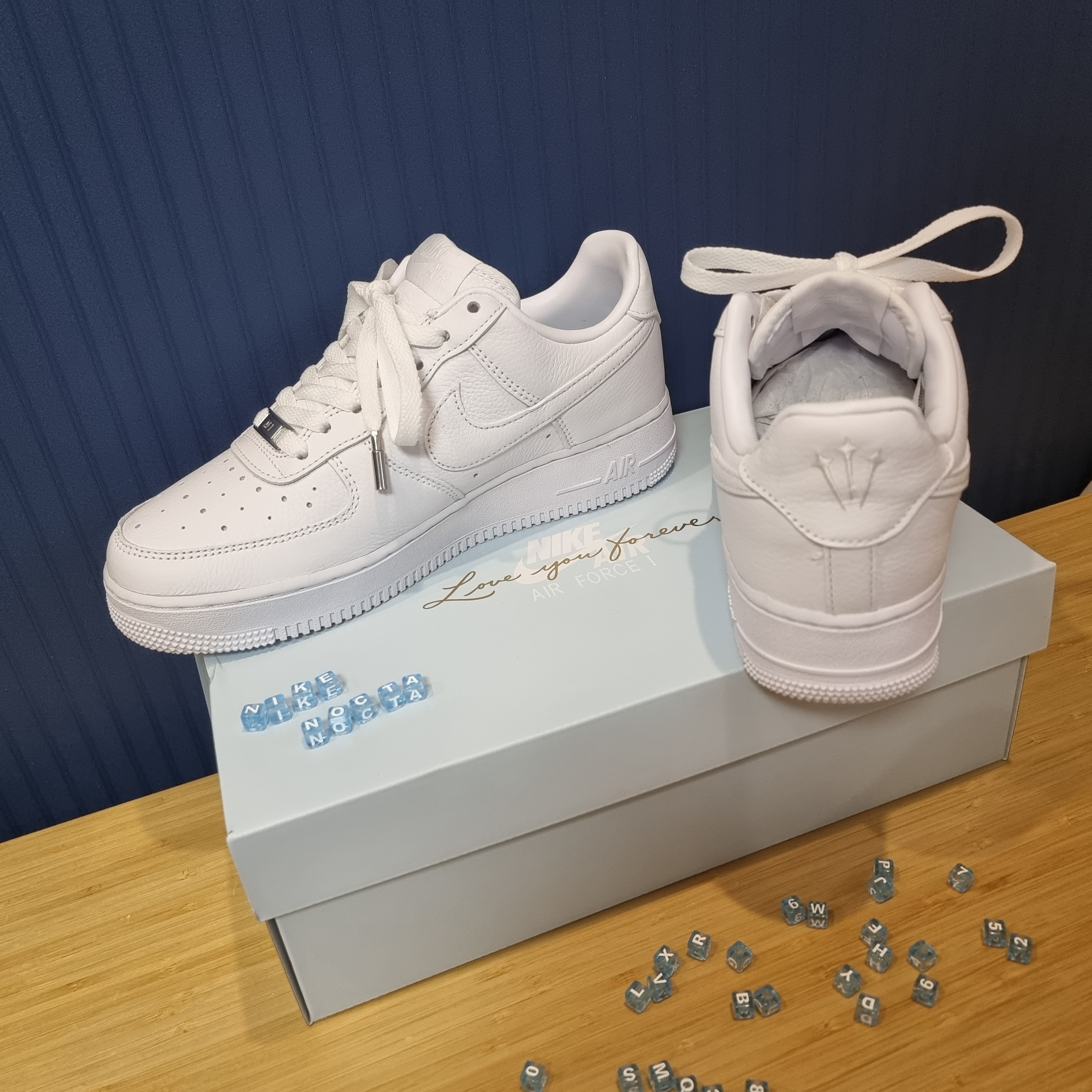 Nike x Drake Nocta Air Force 1 Low SP Certified Lover Boy White 착용 스타일 - 1