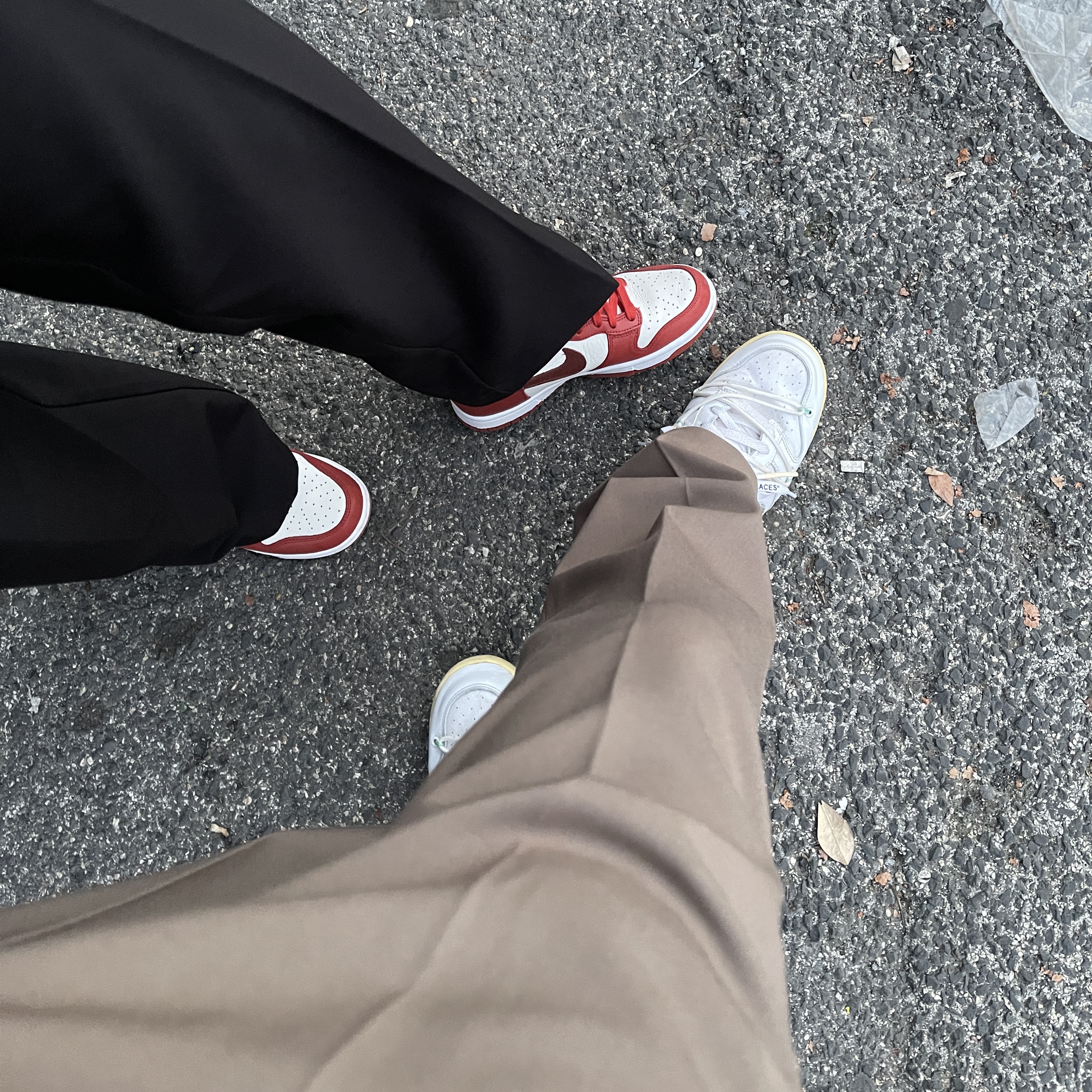 Nike x Off-White Dunk Low The 50 - Lot 1 착용 스타일 - 2