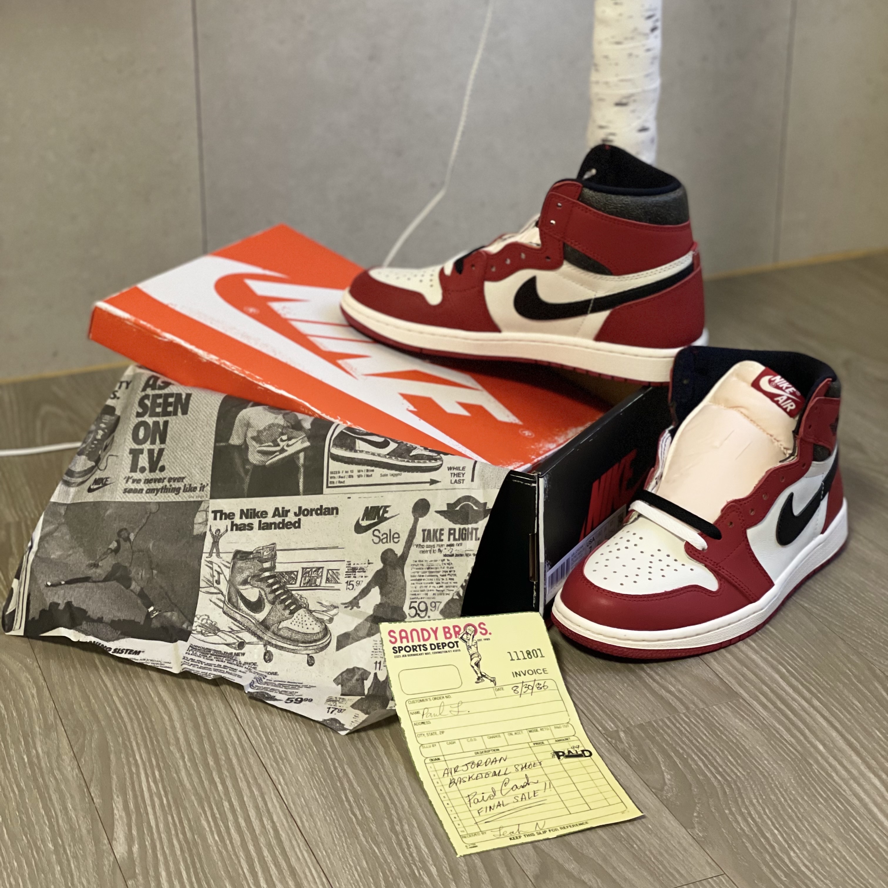 Jordan 1 Retro High OG Chicago 2022 착용 스타일