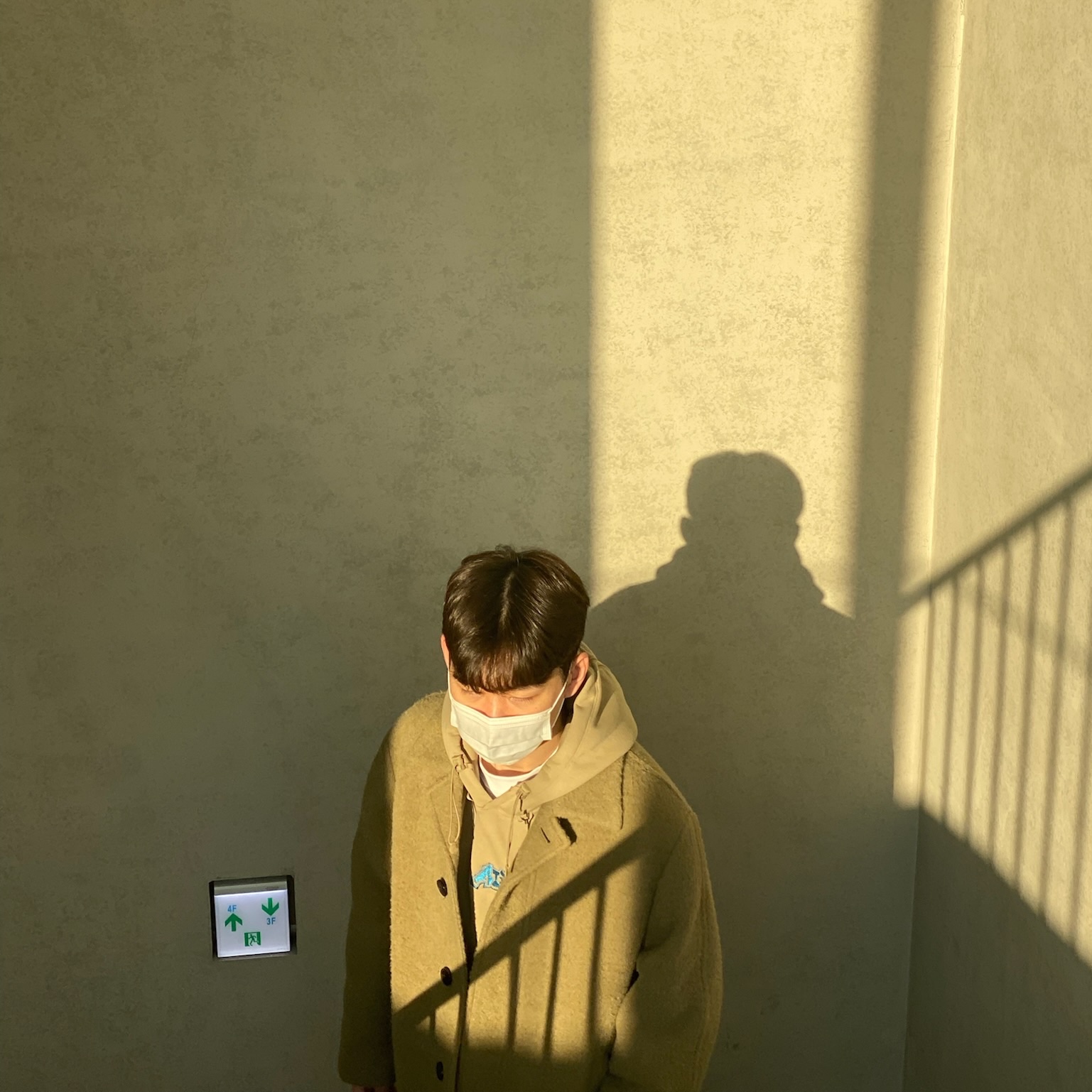 Nike x Off-White NRG Fleece Hoodie Khaki - Asia 착용 스타일 - 1