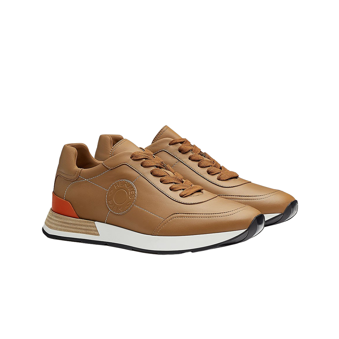 에르메스 드라이브 스니커즈 카프스킨 & 나뛰렐 사파리(Hermes Drive Sneakers Calfskin & Naturel Safari) - 2