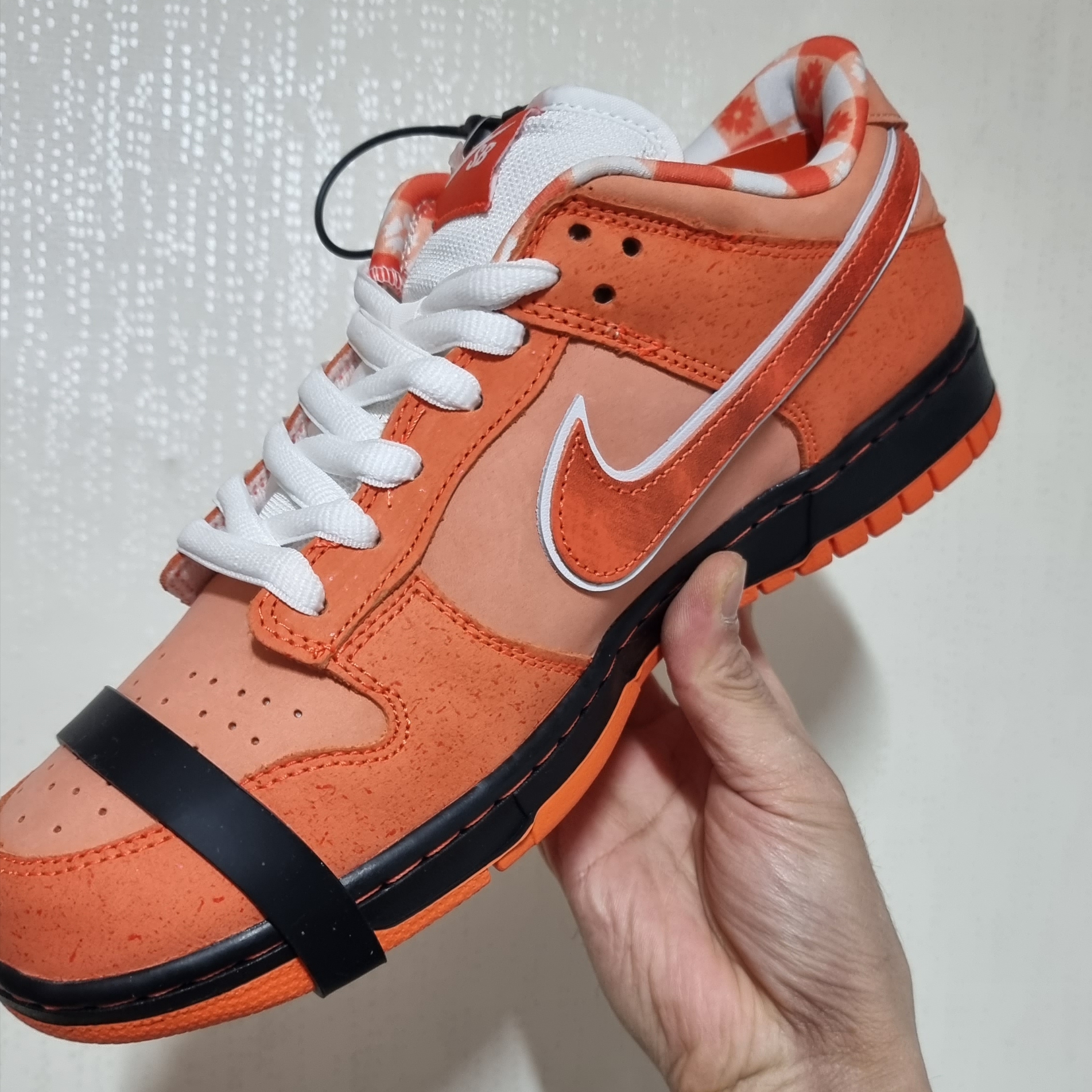 Nike x Concepts SB Dunk Low Orange Lobster (Regular Box) 착용 스타일 - 2