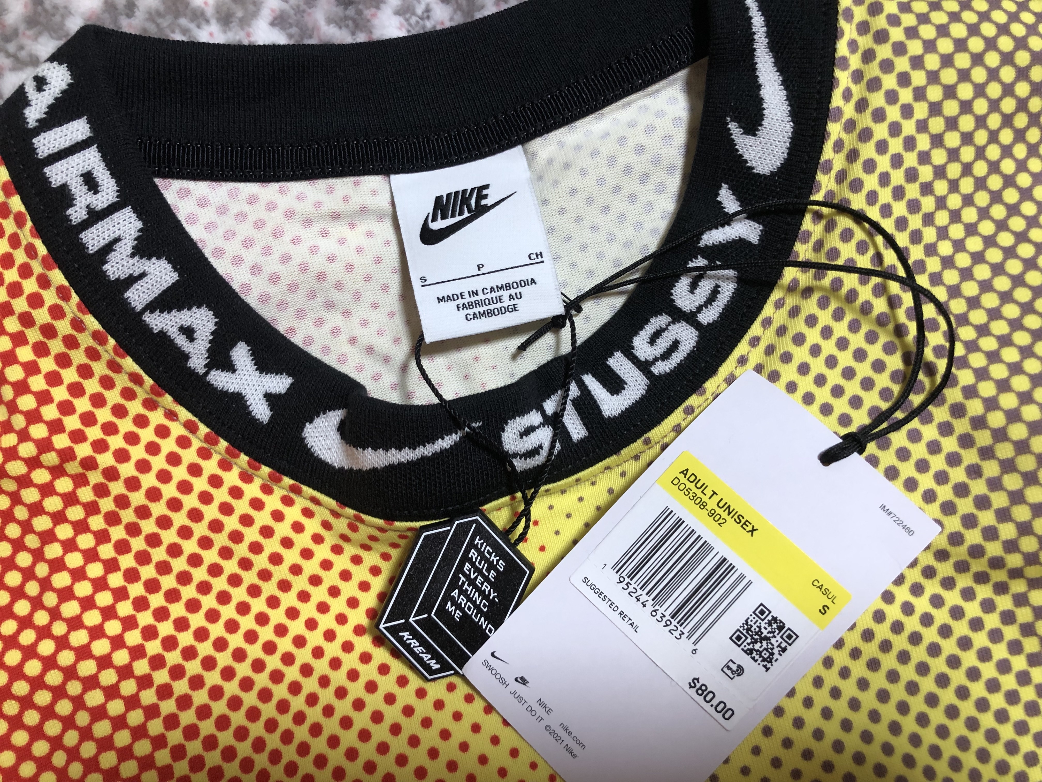Nike x Stussy NRG FL LS Top Multi Color (DO5308-902) 착용 스타일 - 2