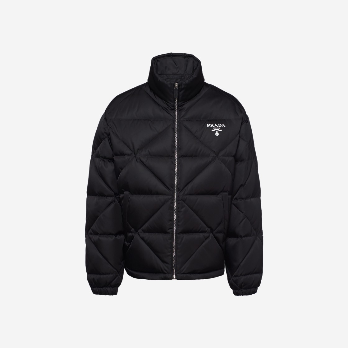 Prada Re-Nylon Down Jacket Black 상세 이미지 1