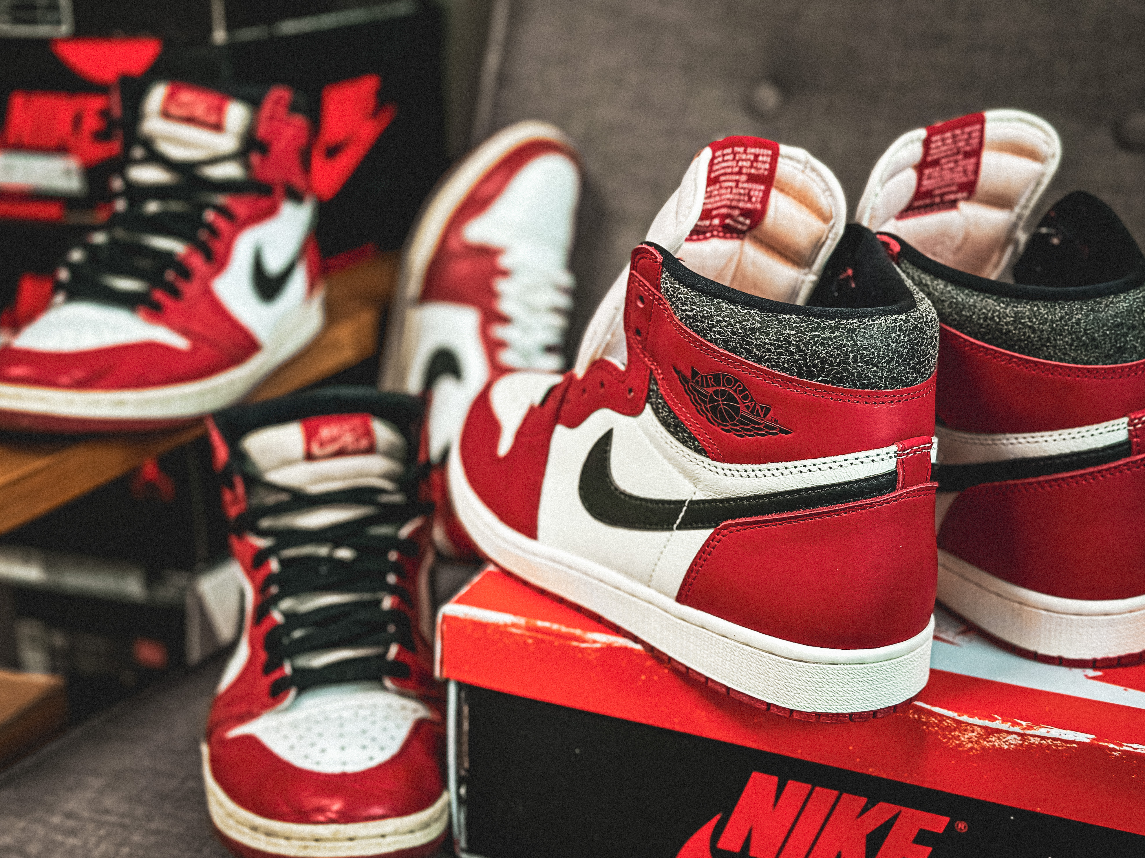 Jordan 1 Retro High OG Chicago 2022, Jordan 1 Retro Chicago 2013 착용 스타일 - 4