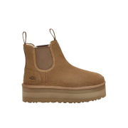 (W) UGG Neumel Platform Chelsea Boots Chestnut