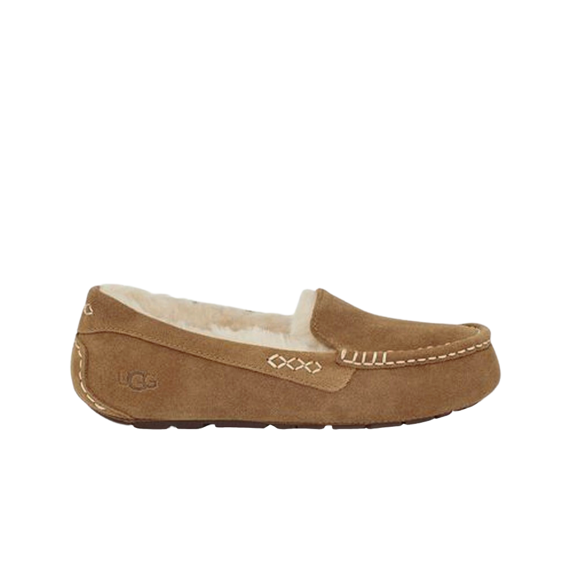 (W) 어그 앤슬리 체스트넛 - 와이드((W) UGG Ansley Chestnut - Wide) - 1