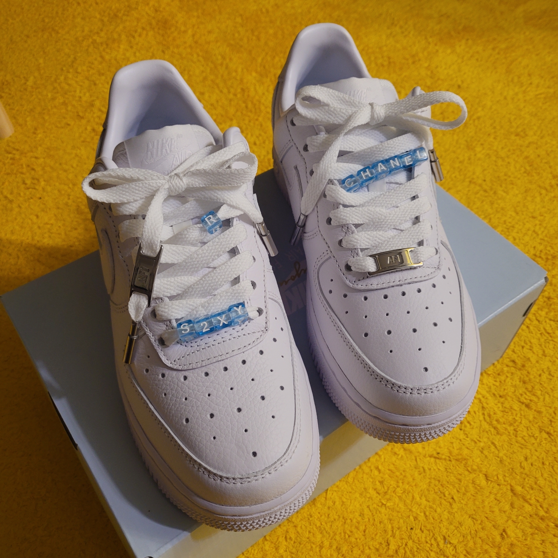 Nike x Drake Nocta Air Force 1 Low SP Certified Lover Boy White 착용 스타일 - 1