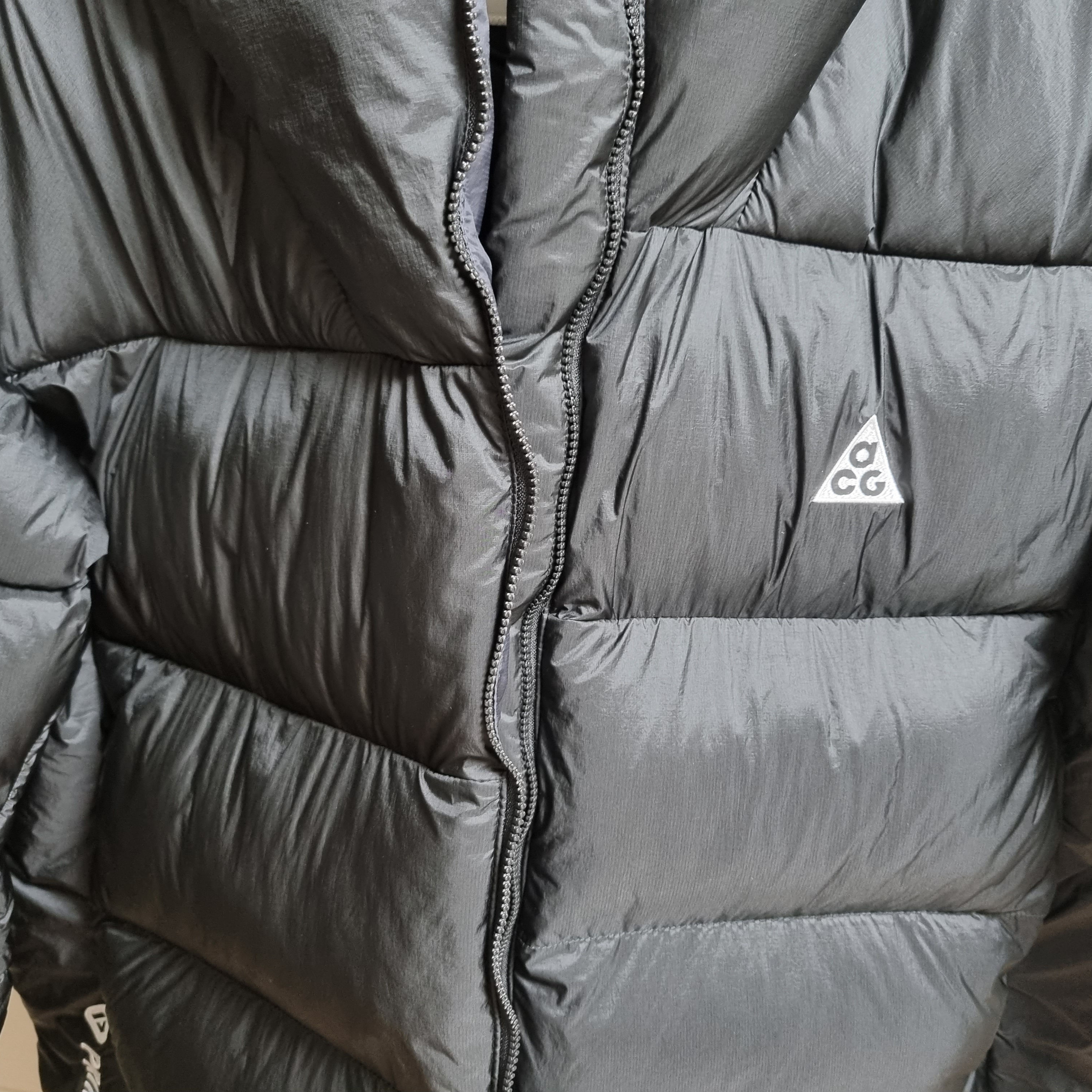 Nike ACG Therma-Fit ADV Lunar Lake Puffer Jacket Black - Asia 착용 스타일