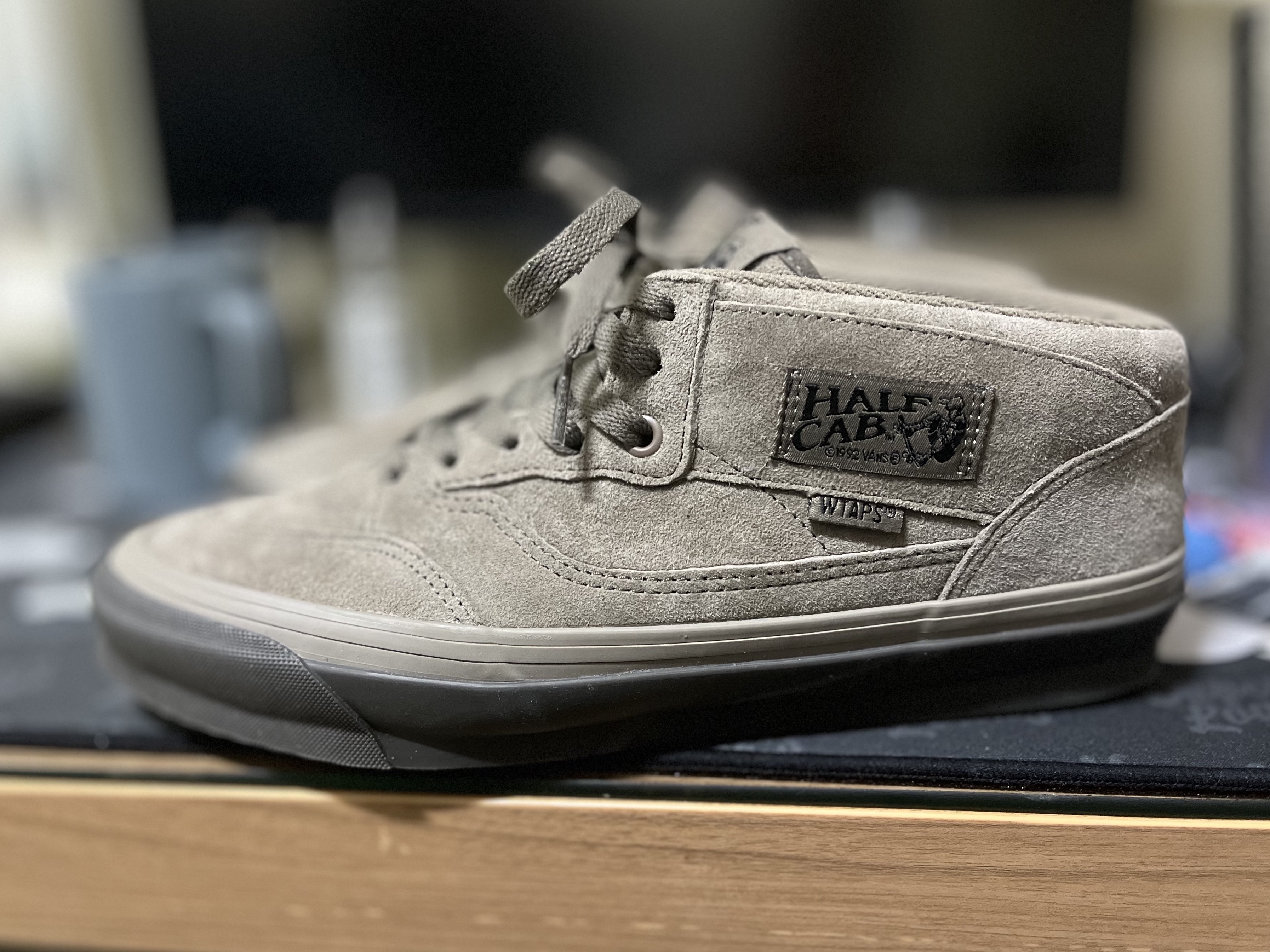 Vans Vault x WTAPS OG Half Cab LX Coyote 착용 스타일 - 1