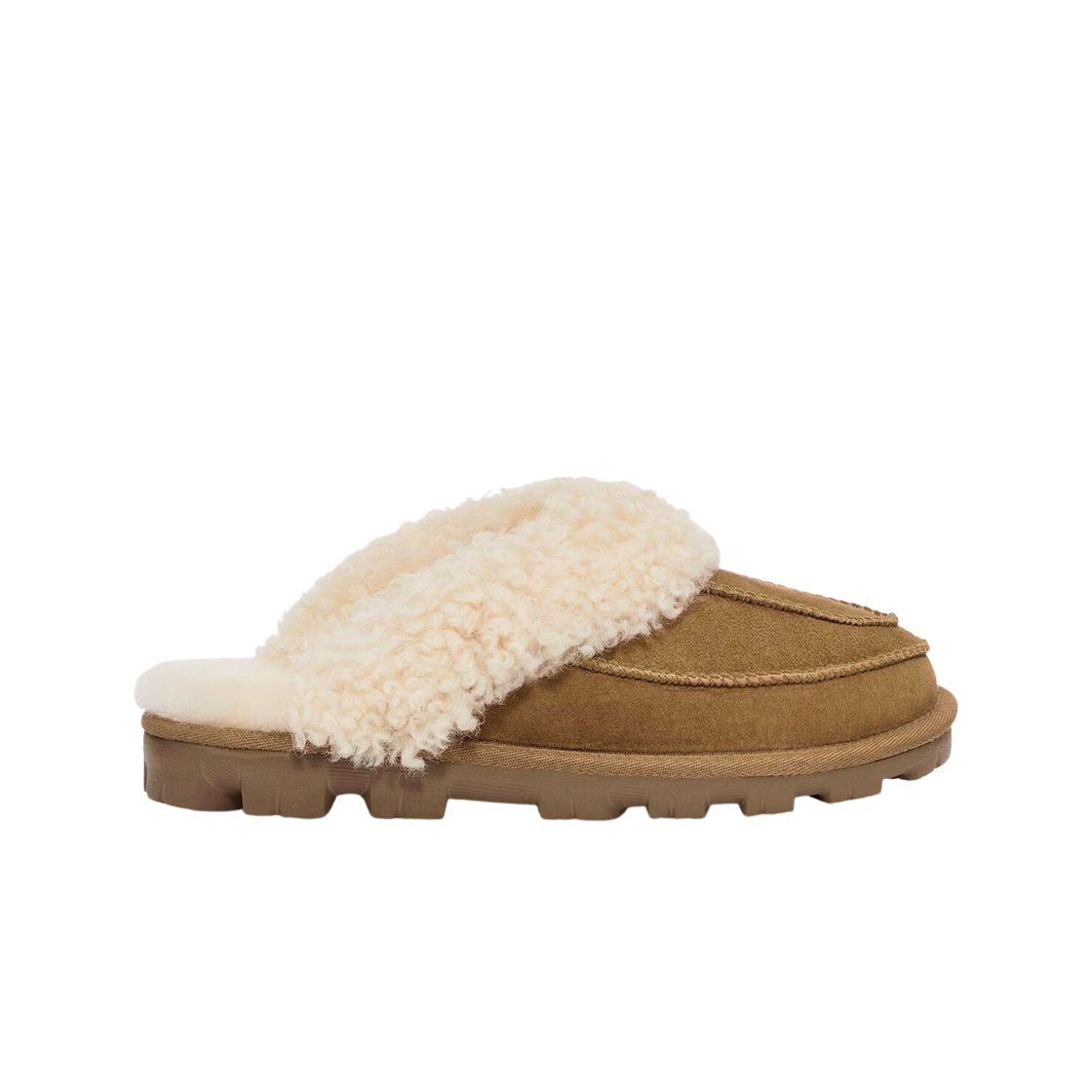 (W) 어그 x TS 코케트 슬리퍼 체스트넛((W) UGG x TS Coquette Slipper Chestnut)