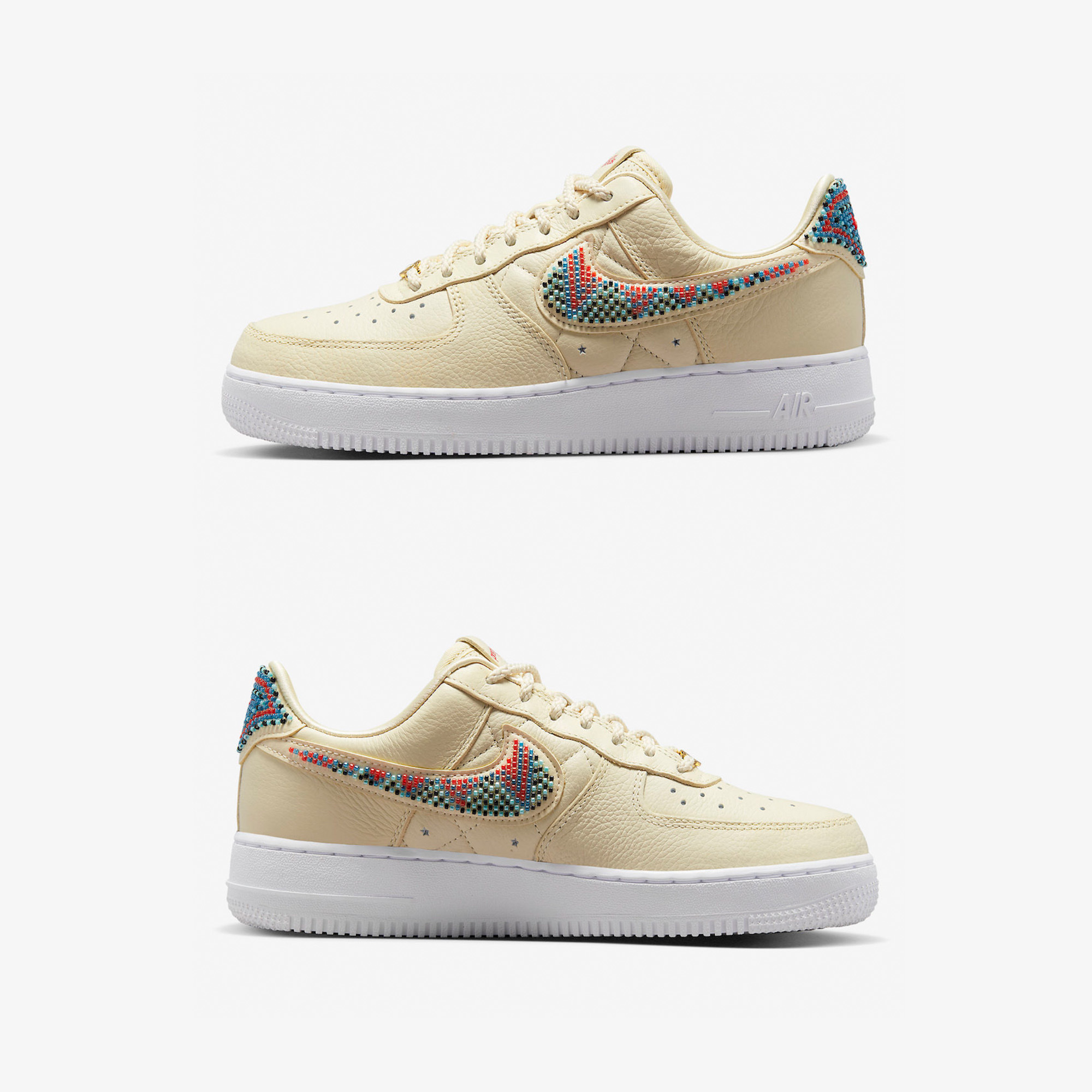 (W) Nike x Premium Goods Air Force 1 Low SP Flat Opal 착용 스타일 - 3