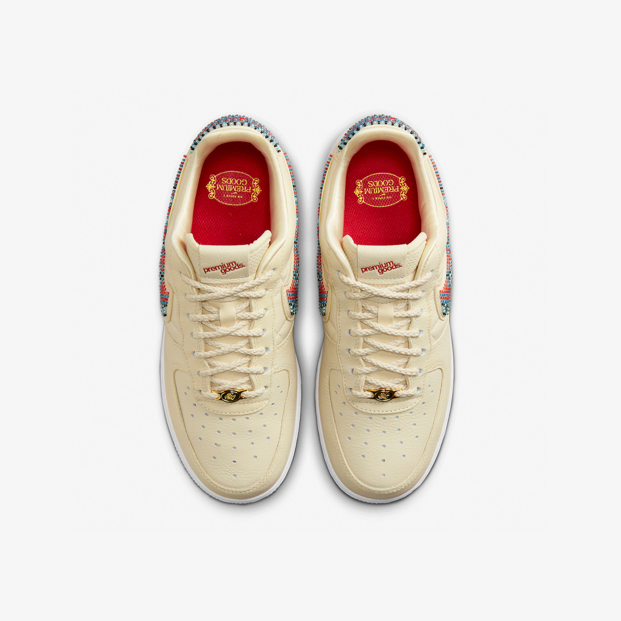 (W) Nike x Premium Goods Air Force 1 Low SP Flat Opal 착용 스타일 - 4