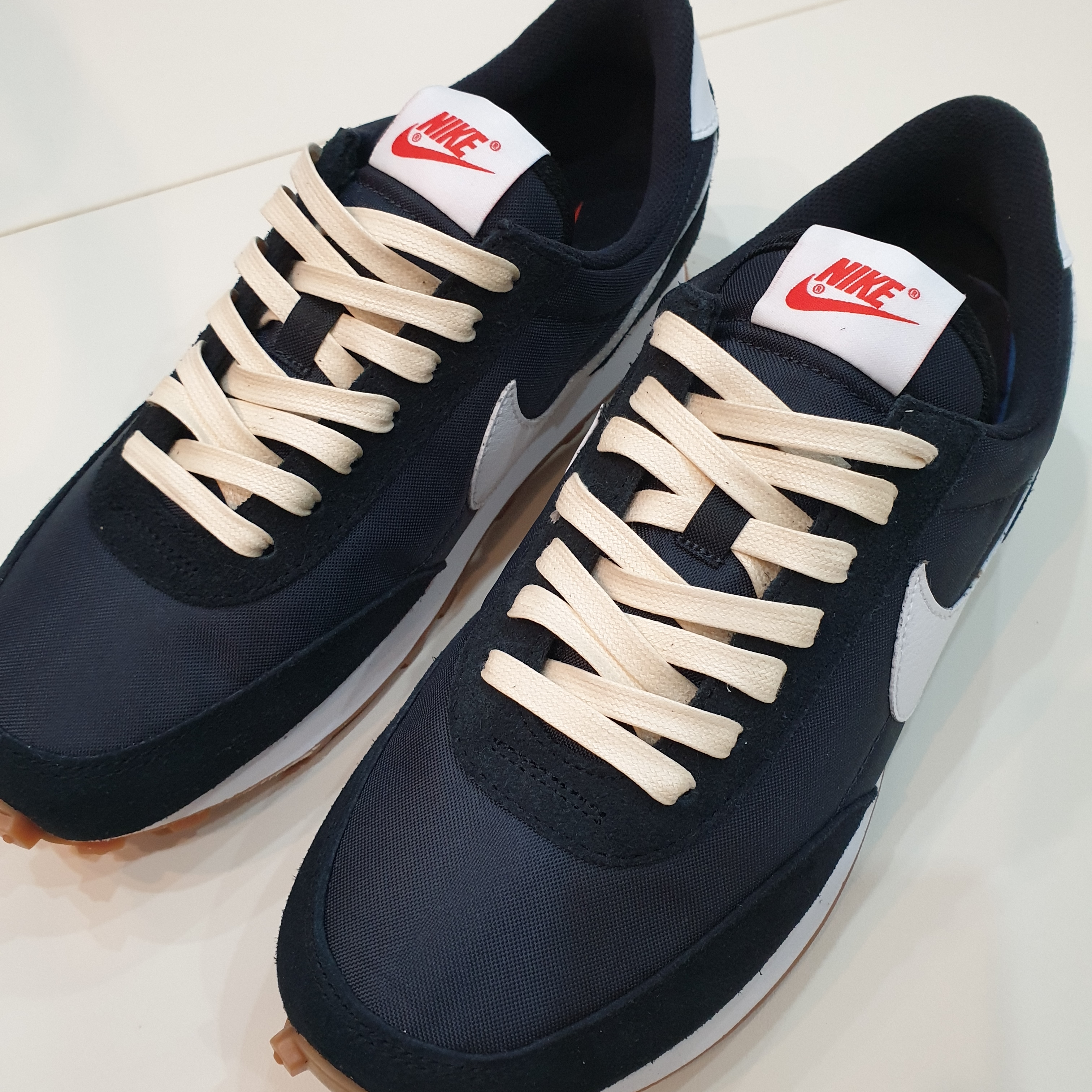 (W) Nike Daybreak Black White 착용 스타일 - 3