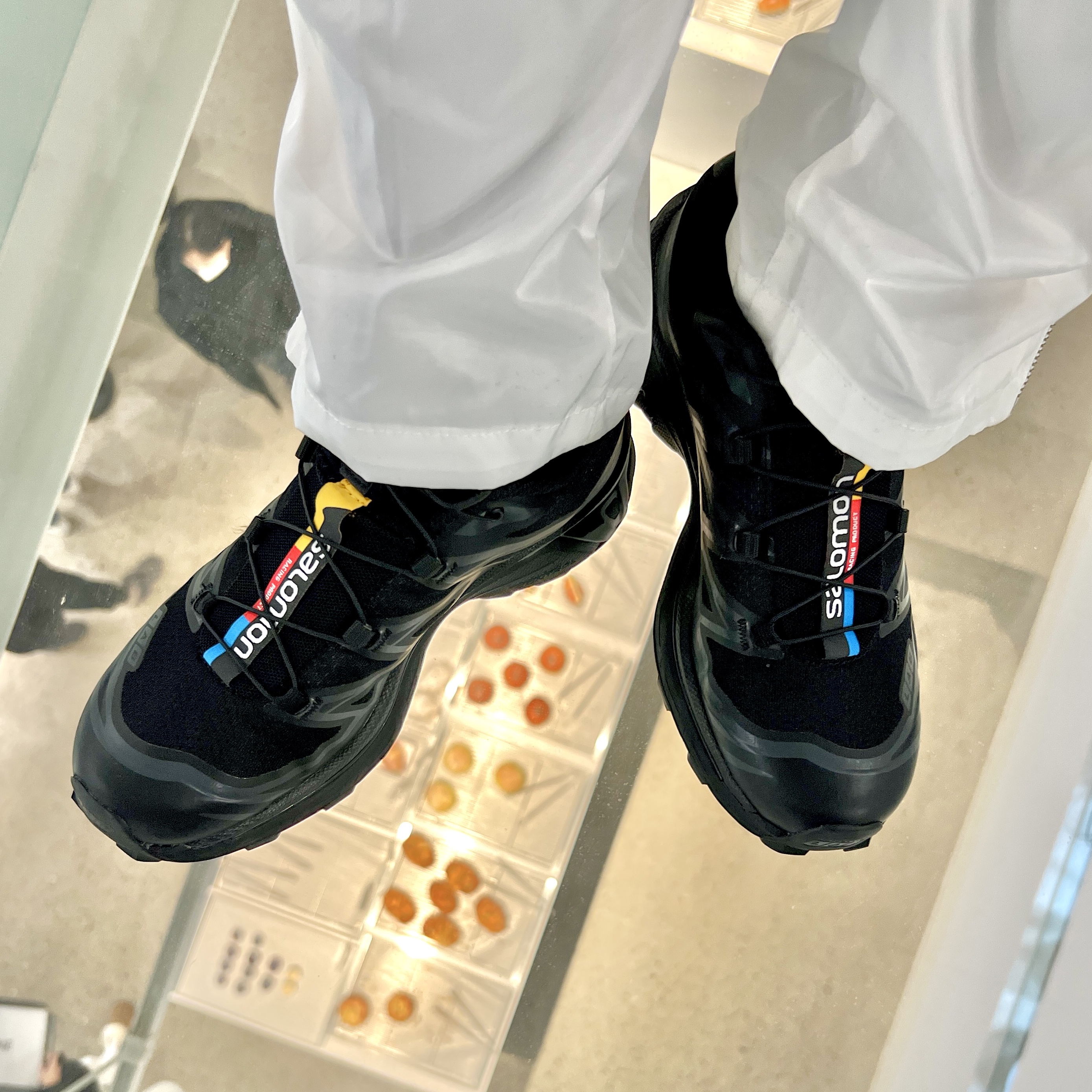 Salomon XT-6 ADV Black 착용 스타일