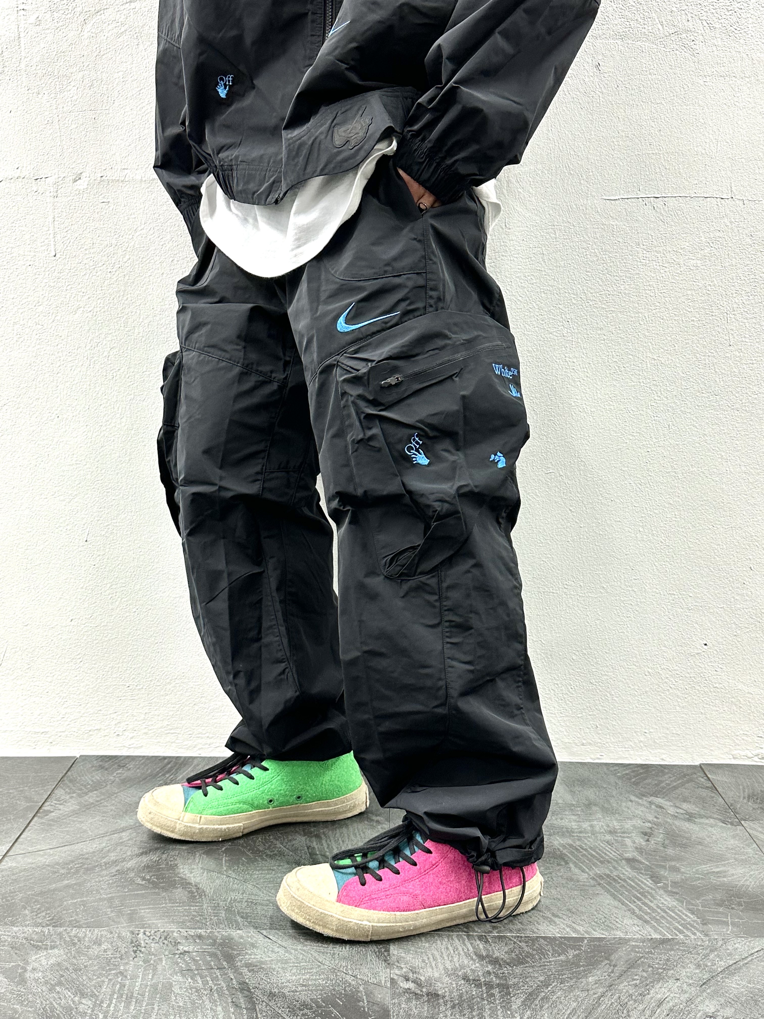 Nike x Off-White NRG Track Suit Black - Asia 착용 스타일 - 1