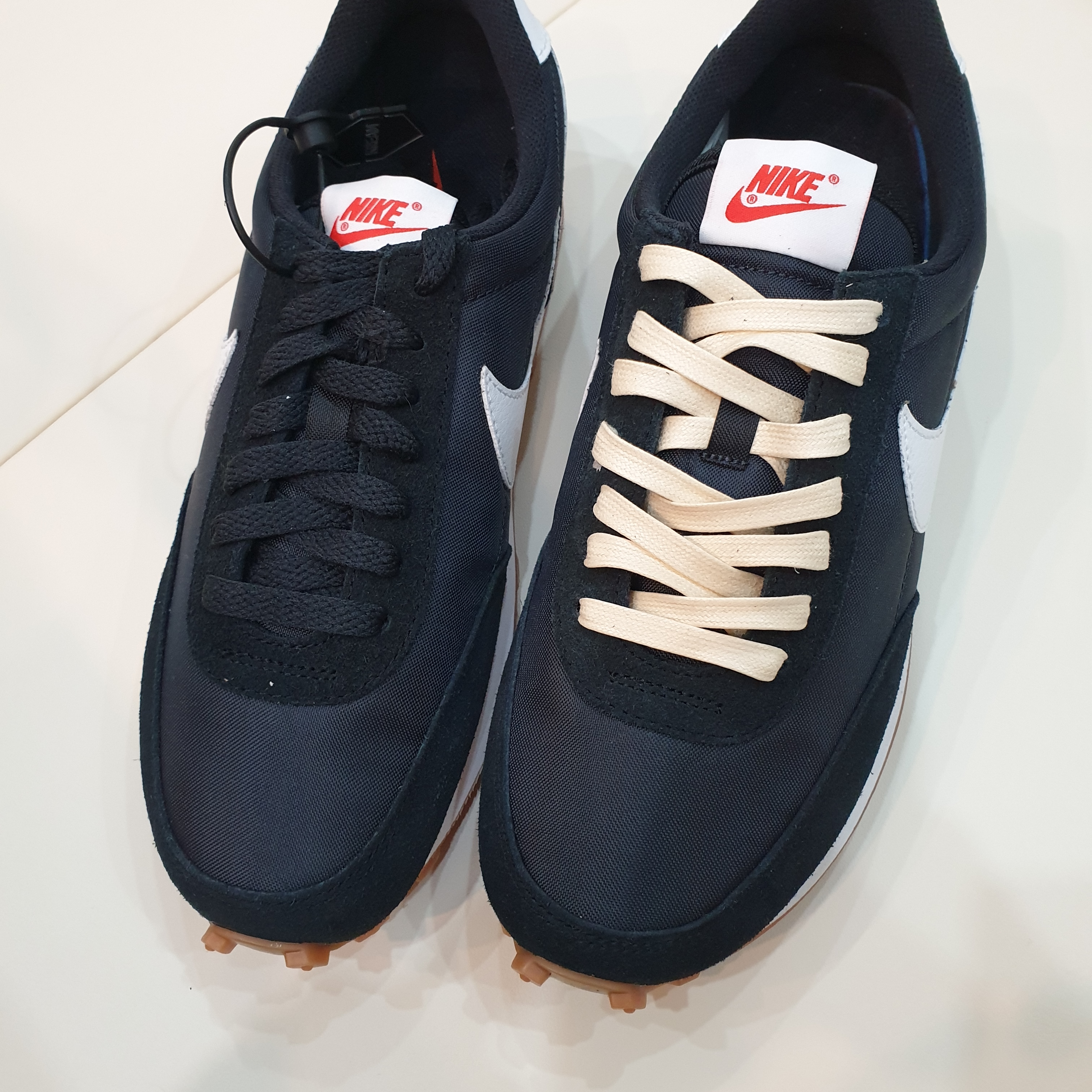 (W) Nike Daybreak Black White 착용 스타일 - 2