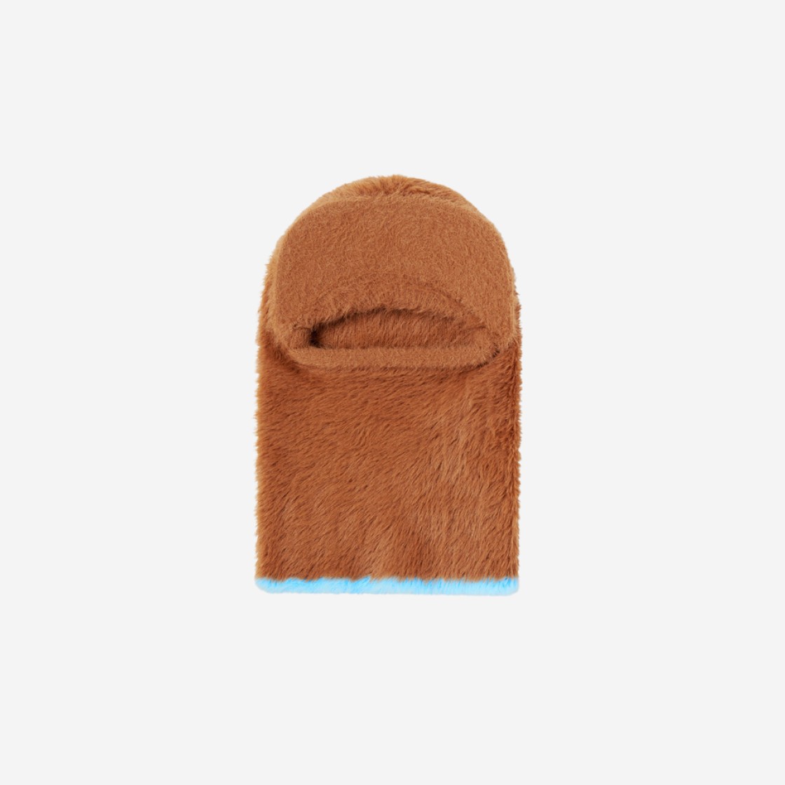 Jacquemus La Cagoule Casquette Fluffy Balaclava Brown 상세 이미지 1