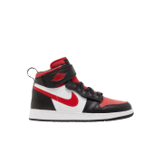 (GS) Jordan 1 Hi FlyEase Black Fire Red