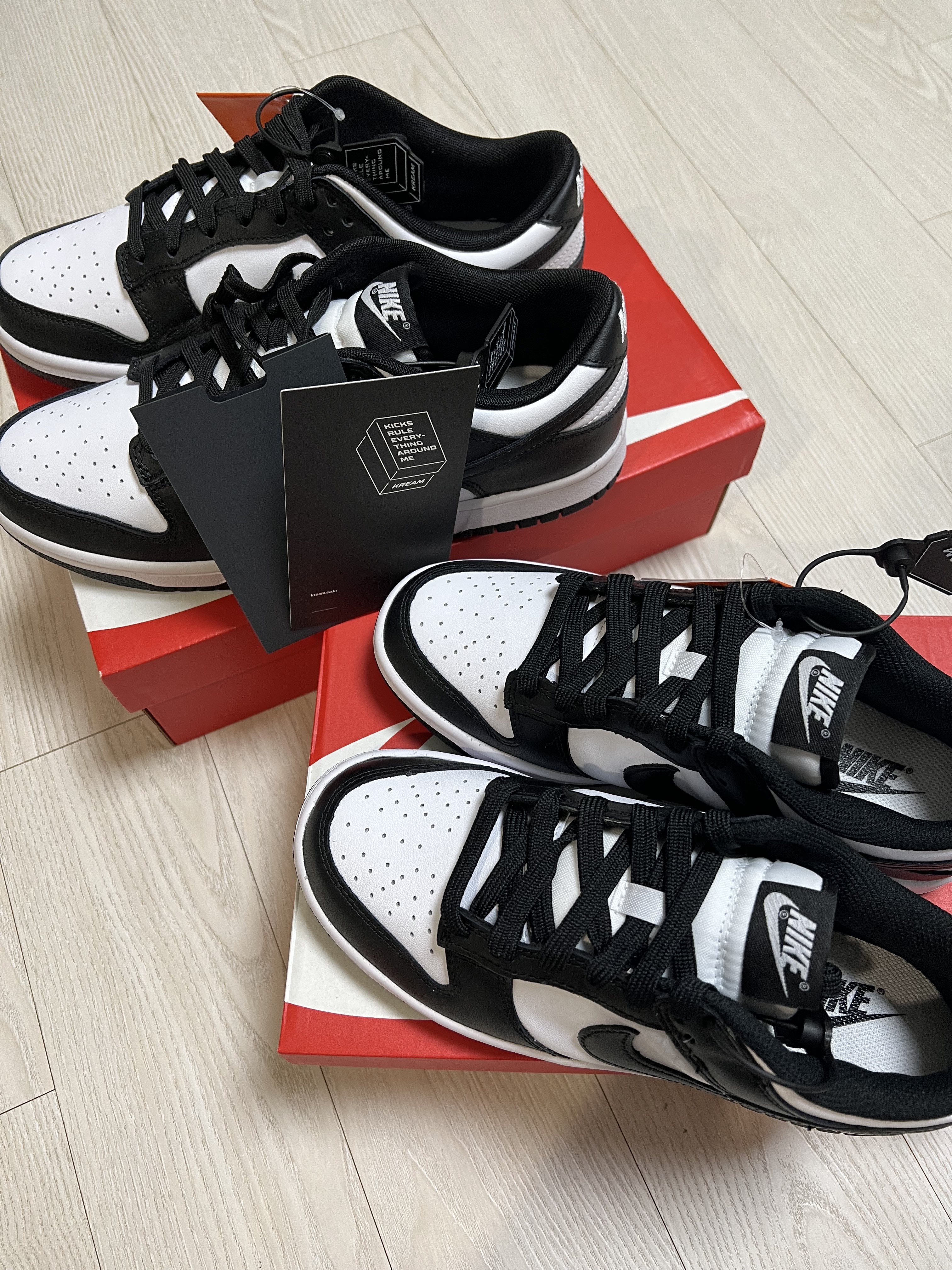 (W) Nike Dunk Low Black, Nike Dunk Low Retro Black 착용 스타일