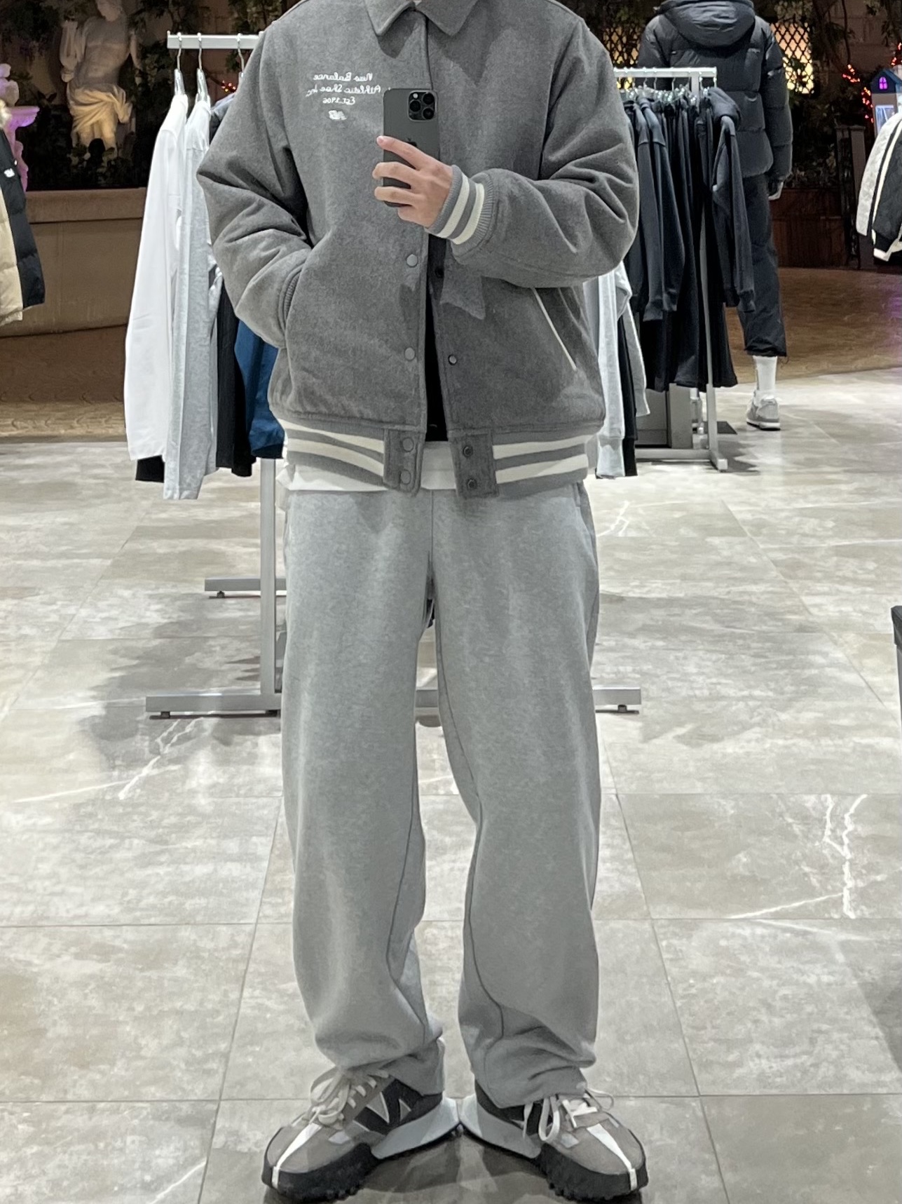 New Balance XC-72 Grey 착용 스타일 - 2