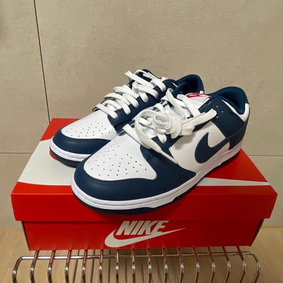 Nike Dunk Low Retro Valerian Blue 착용 스타일 - 2
