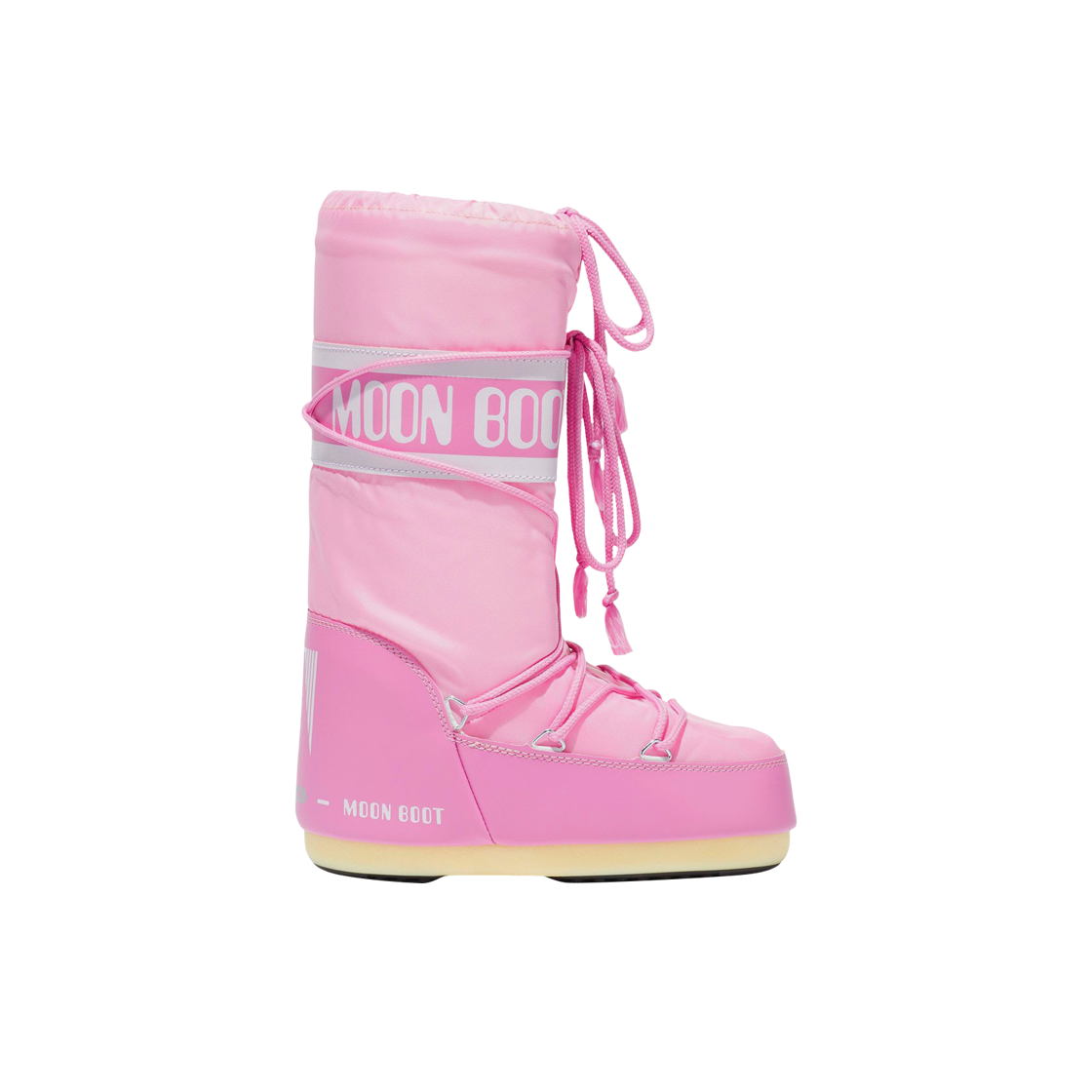 (W) 문부츠 아이콘 나일론 부츠 핑크 | Moon Boot | KREAM (W) Moon Boot Icon Nylon Boots Pink